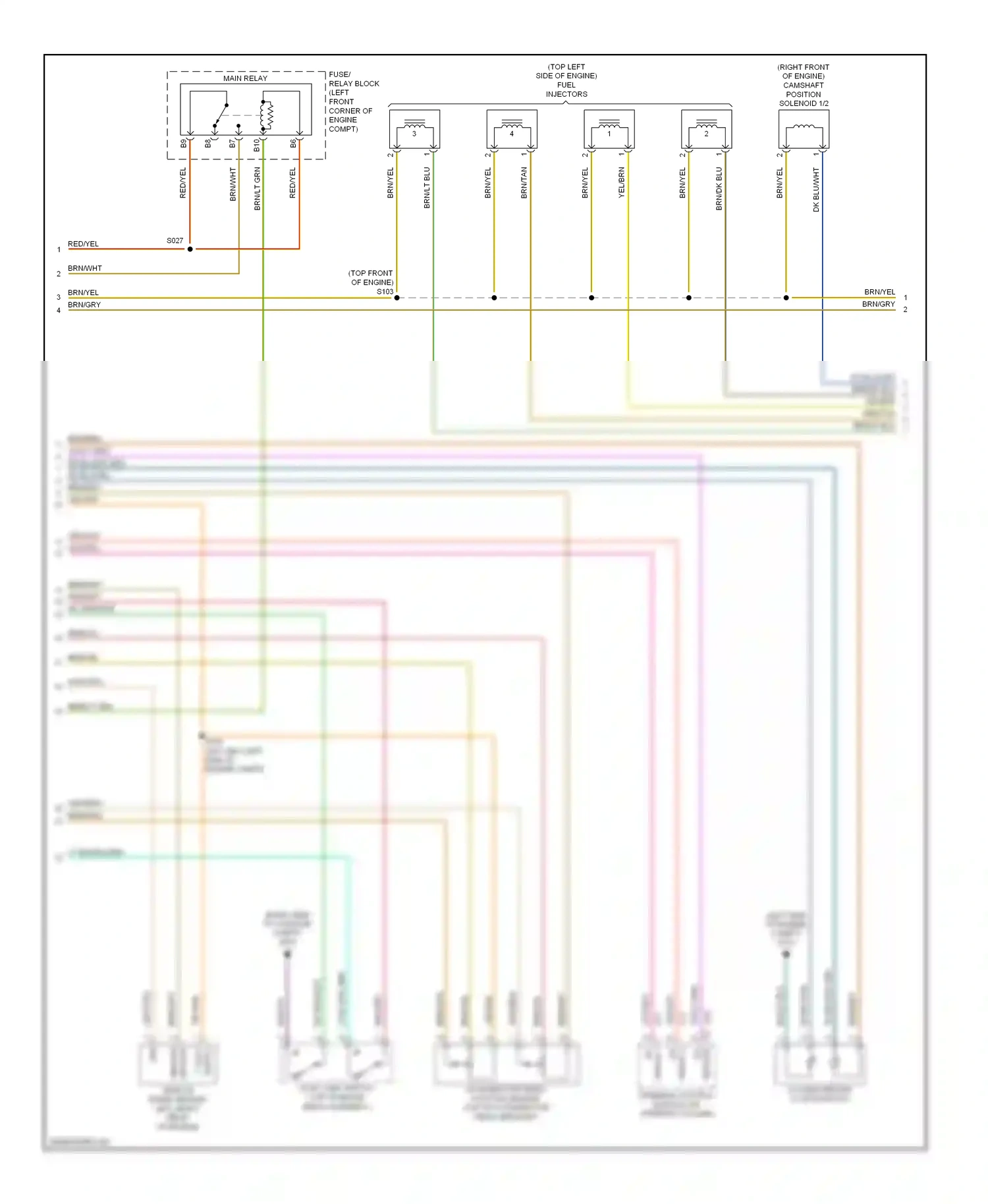 Dodge Caliber I (2006-2009) steering control module (on steering column) wiring diagram  (8 of 10)
