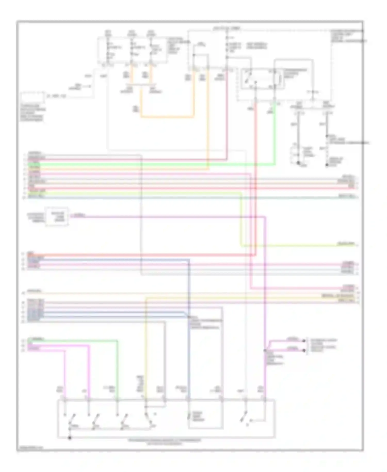Caravan Dodge III (1995-2000): 2.4l, transmission circuit (2 of 3)
