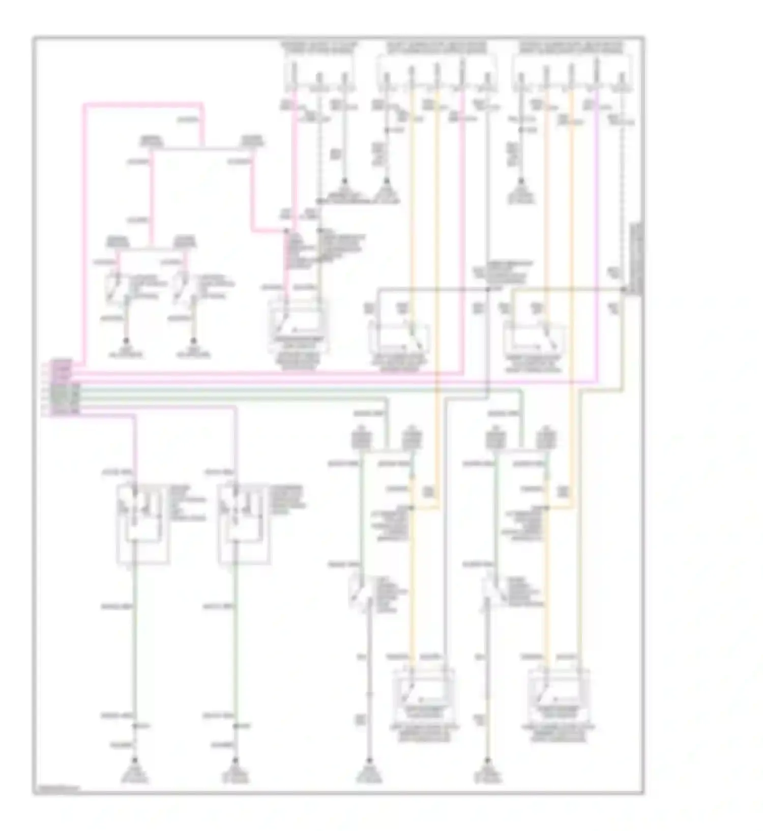 Caravan Dodge IV (2000-2007): Anti-theft circuit (2 of 2)