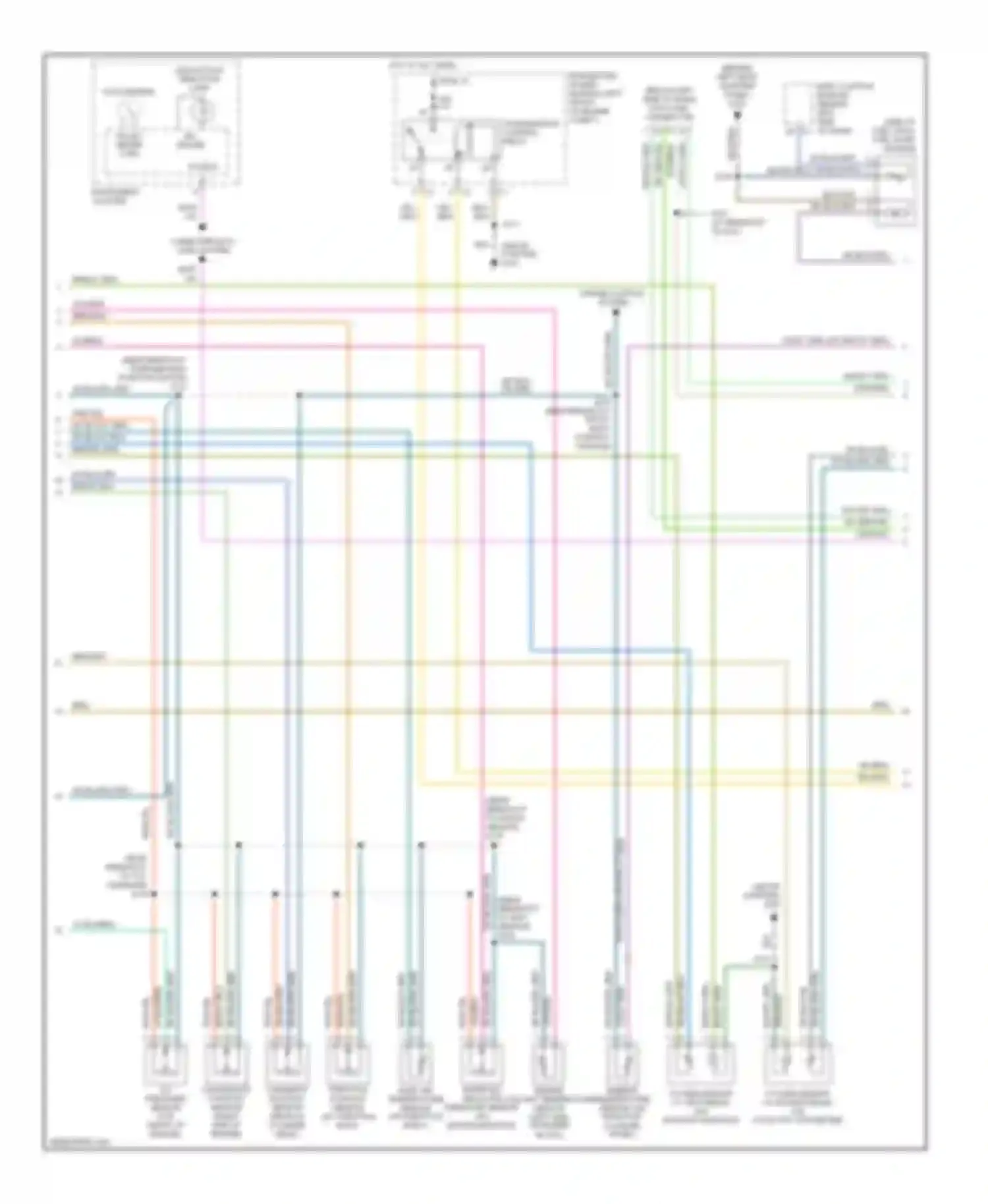 Caravan Dodge IV (2000-2007): Wiring diagram engine performance 2.4l (2 of 3)