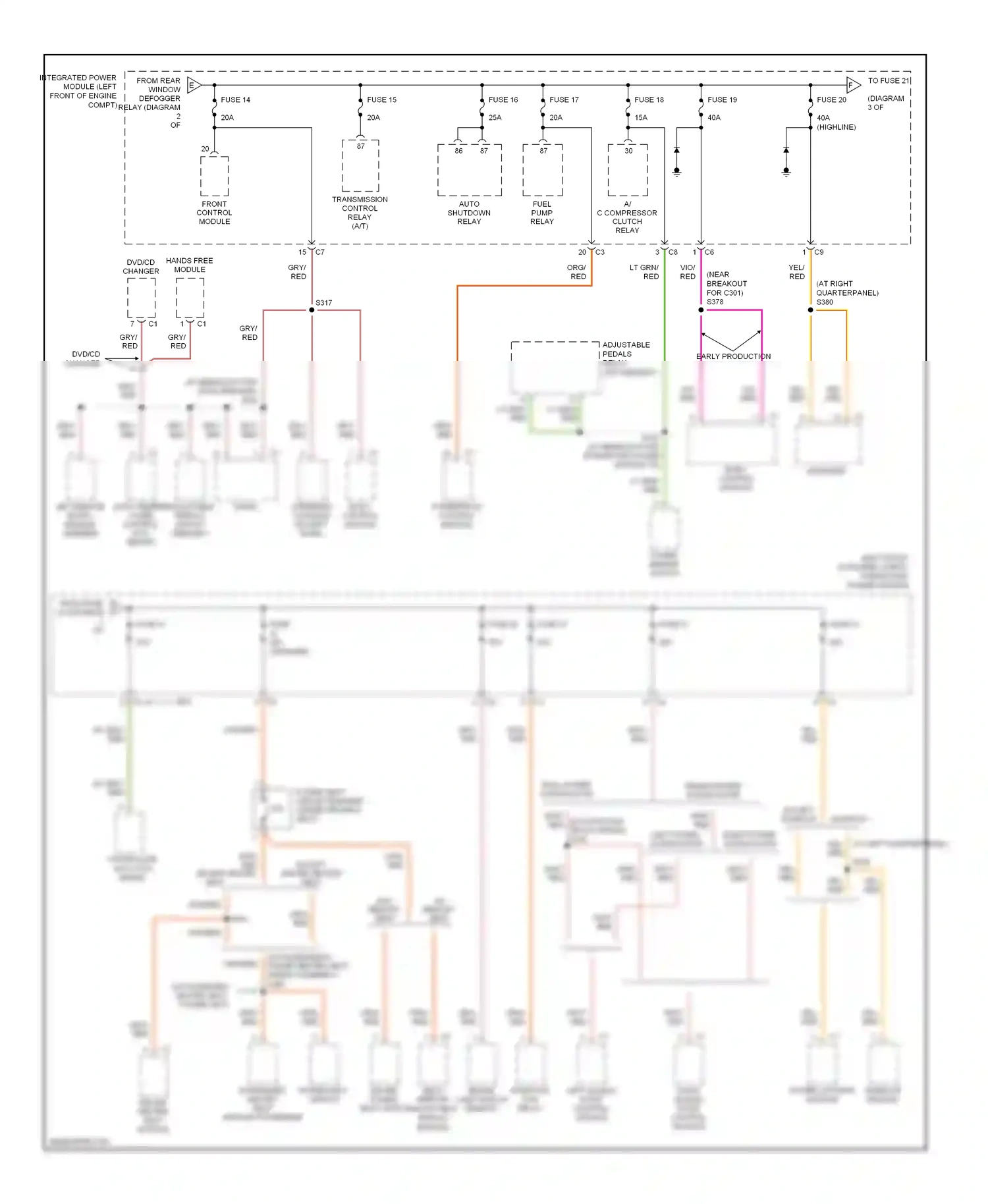 Dodge Caravan IV (2000-2007) abs wiring diagram  (2 of 2)