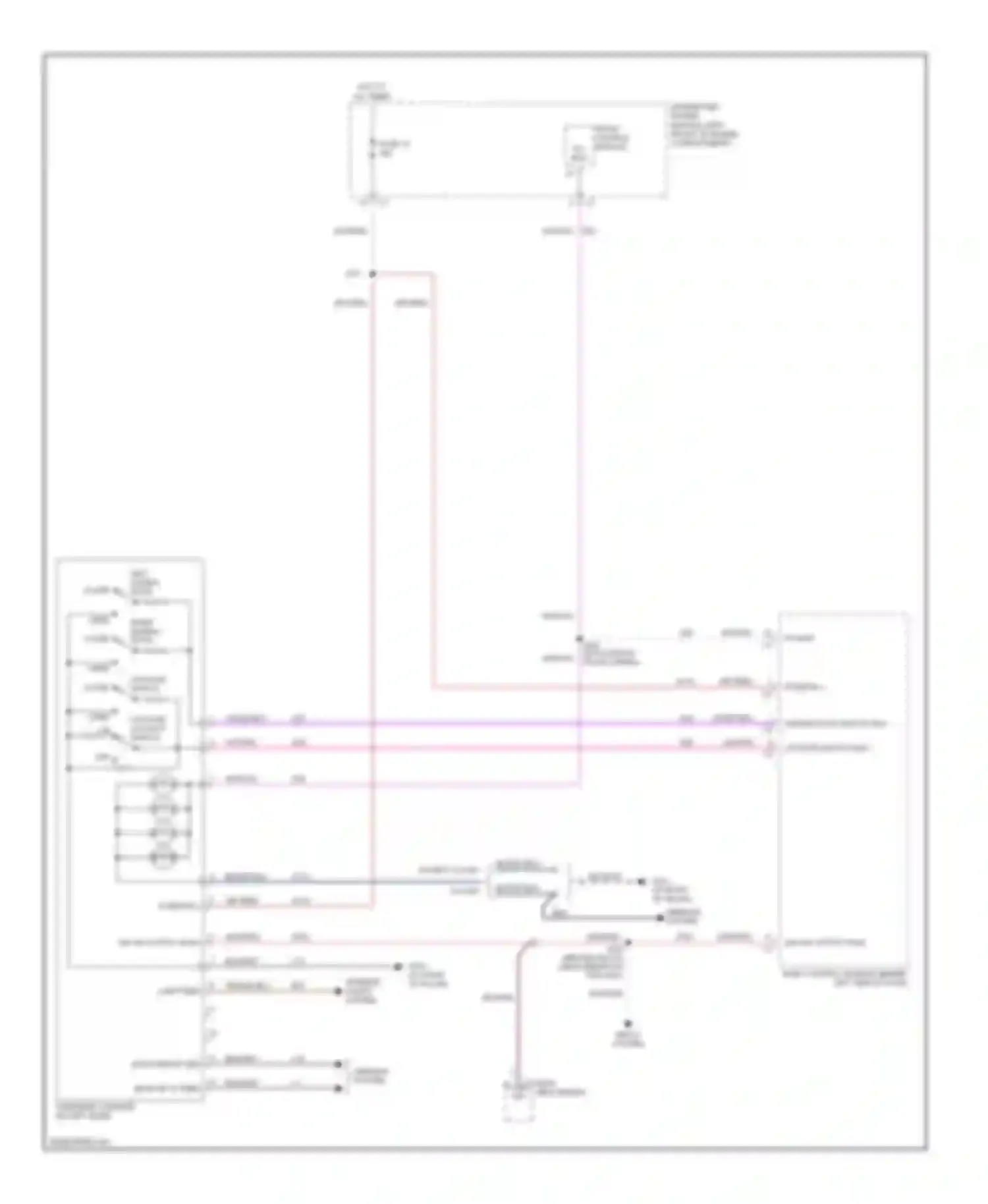 Wiring diagram auto headlp sen for Dodge Caravan IV (2000-2007) (1 of 1)