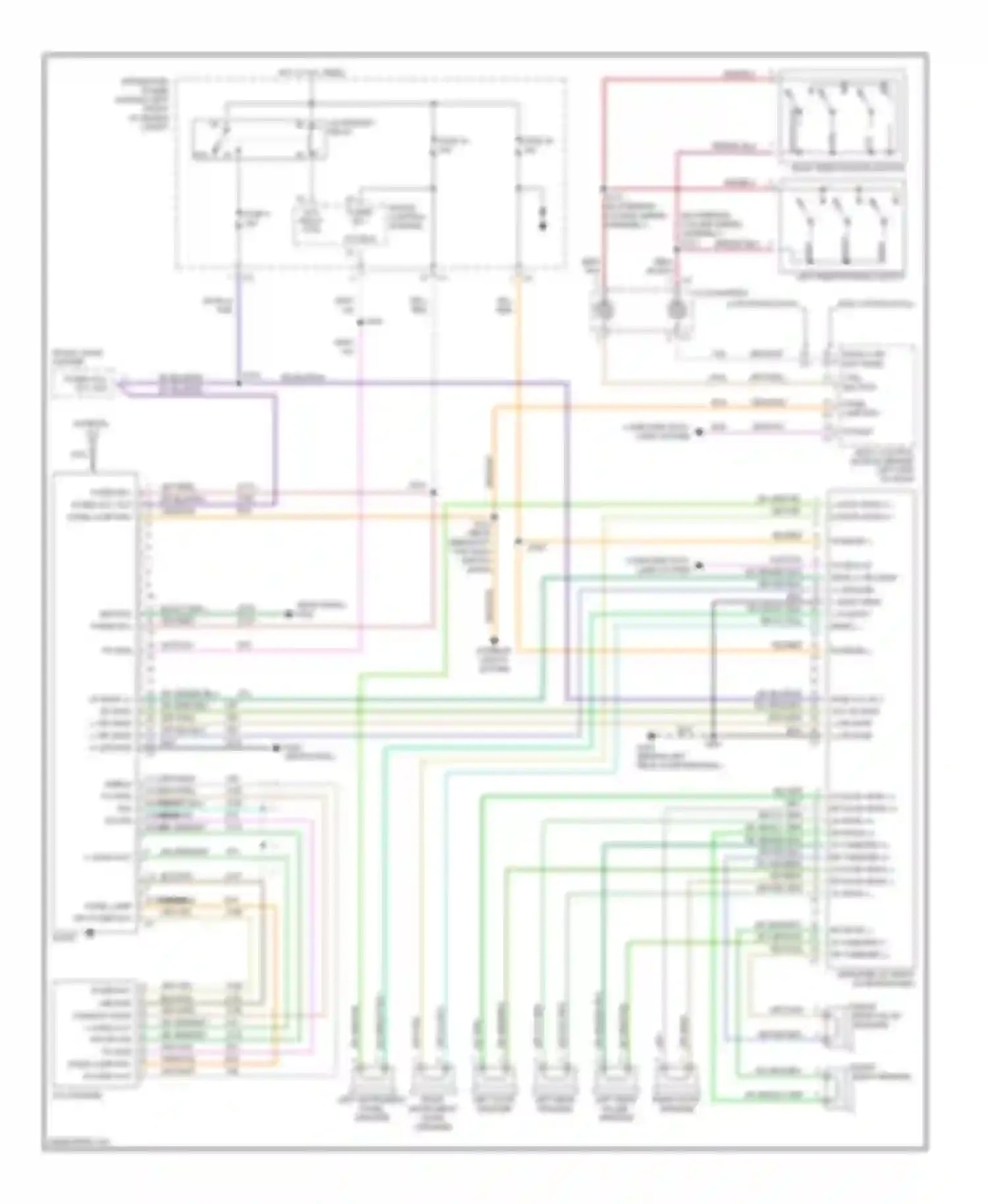 Wiring diagram blk for Dodge Caravan IV (2000-2007) (38 of 48)