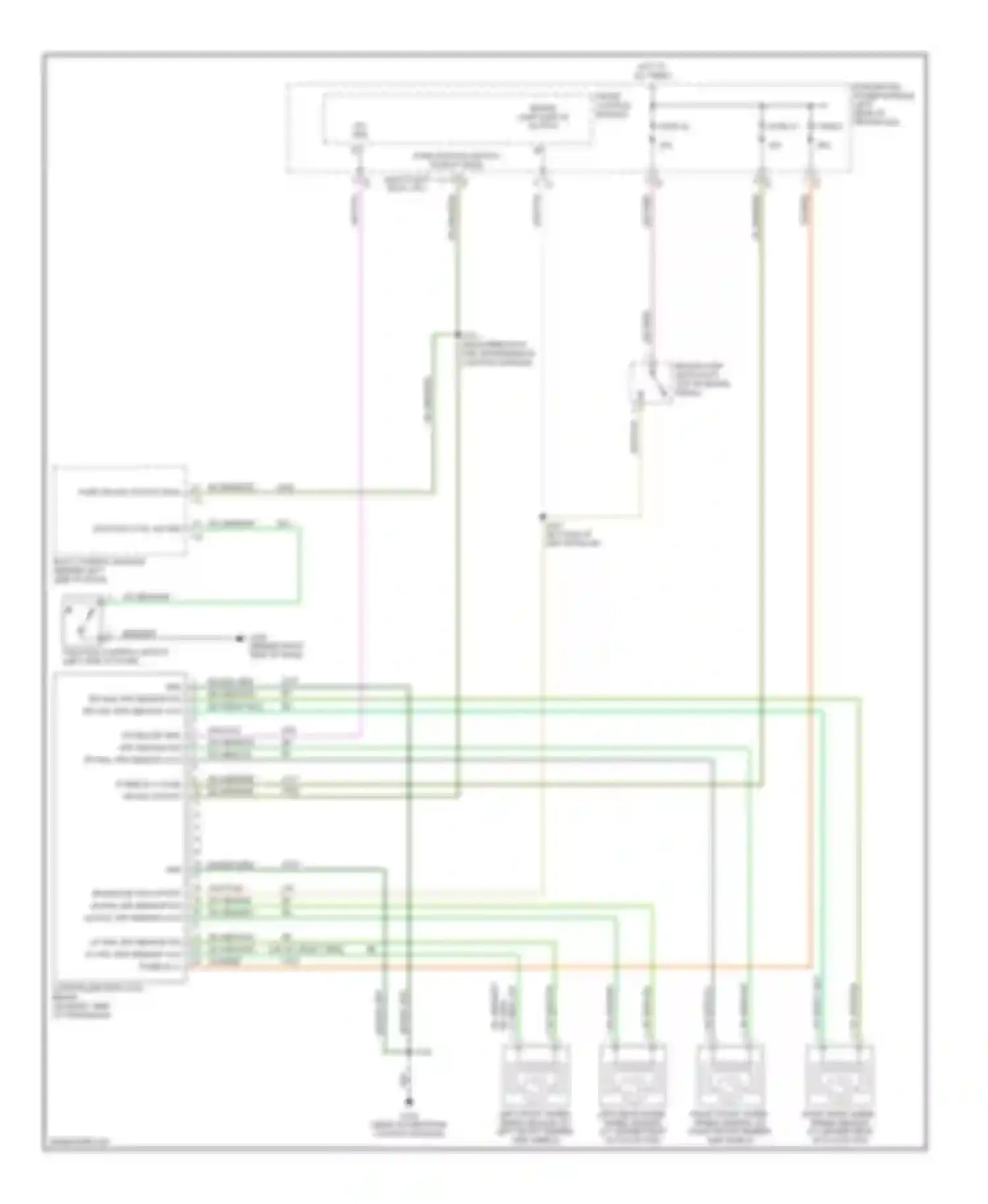 Wiring diagram dk grn/red for Dodge Caravan IV (2000-2007) (1 of 1)