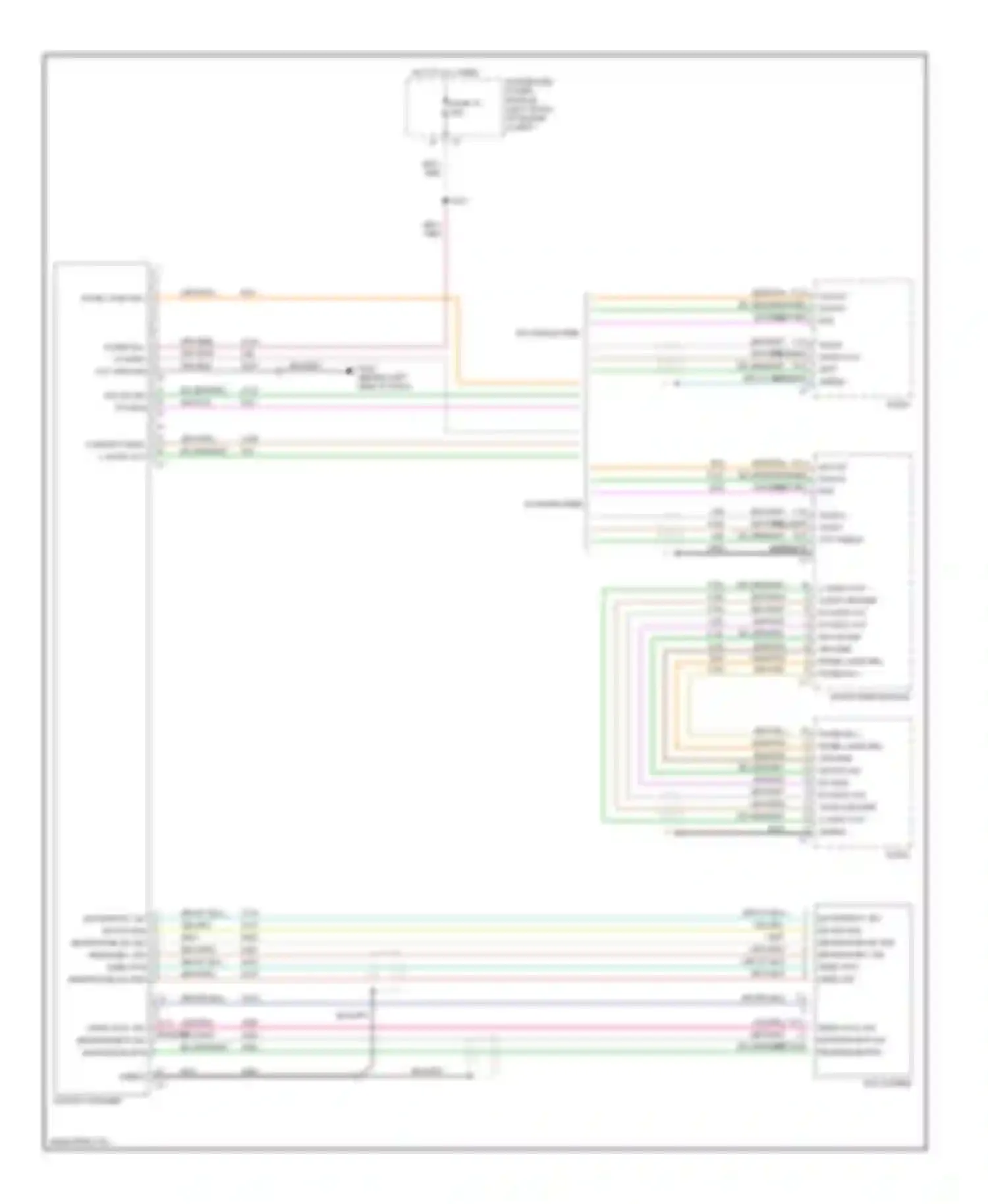 Wiring diagram gry/dk blu for Dodge Caravan IV (2000-2007) (1 of 4)