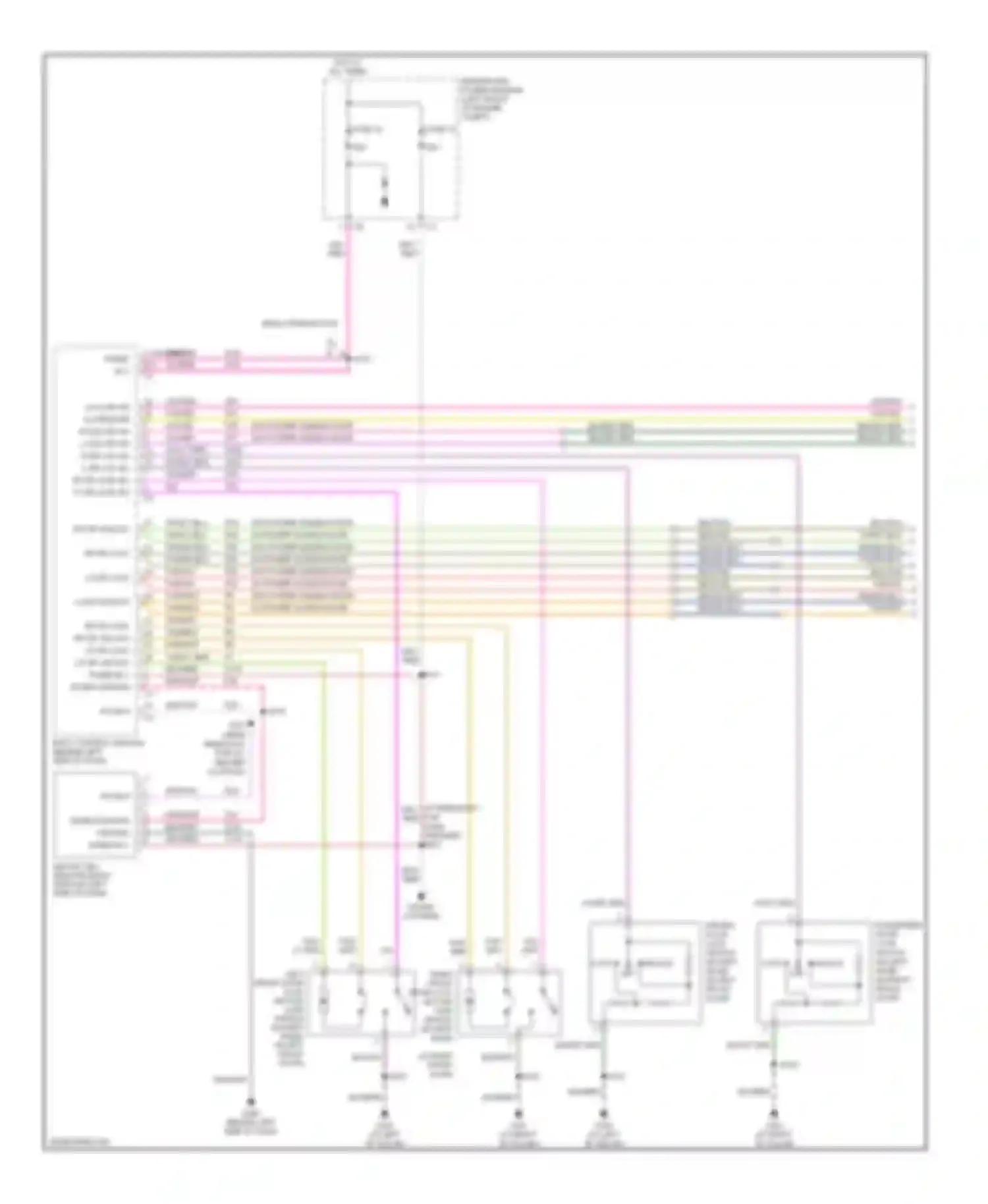 Wiring diagram unlock off for Dodge Caravan IV (2000-2007) (1 of 1)