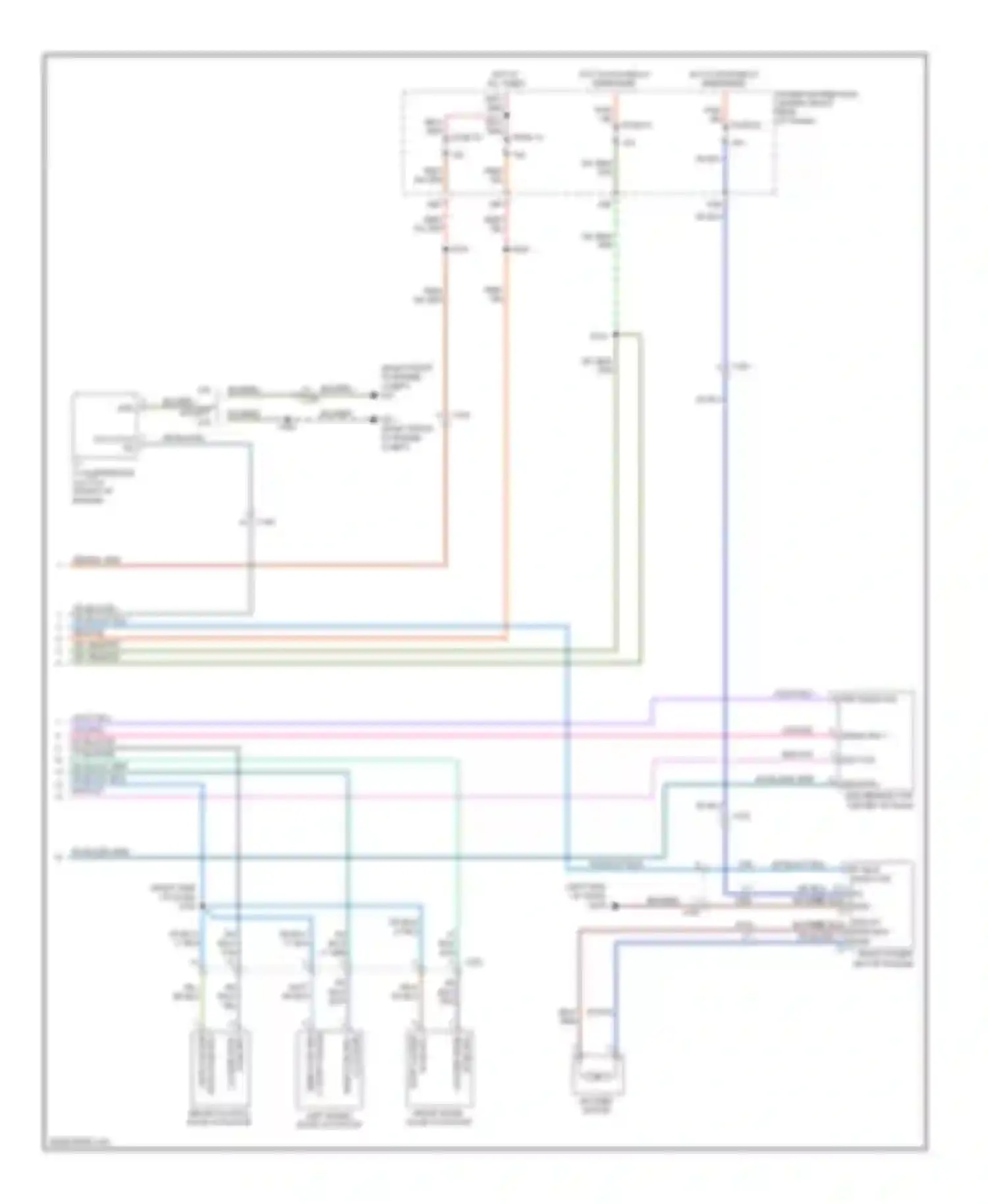 Challenger Dodge III facelift (2010-2014): Automatic a/c circuit (2 of 2)