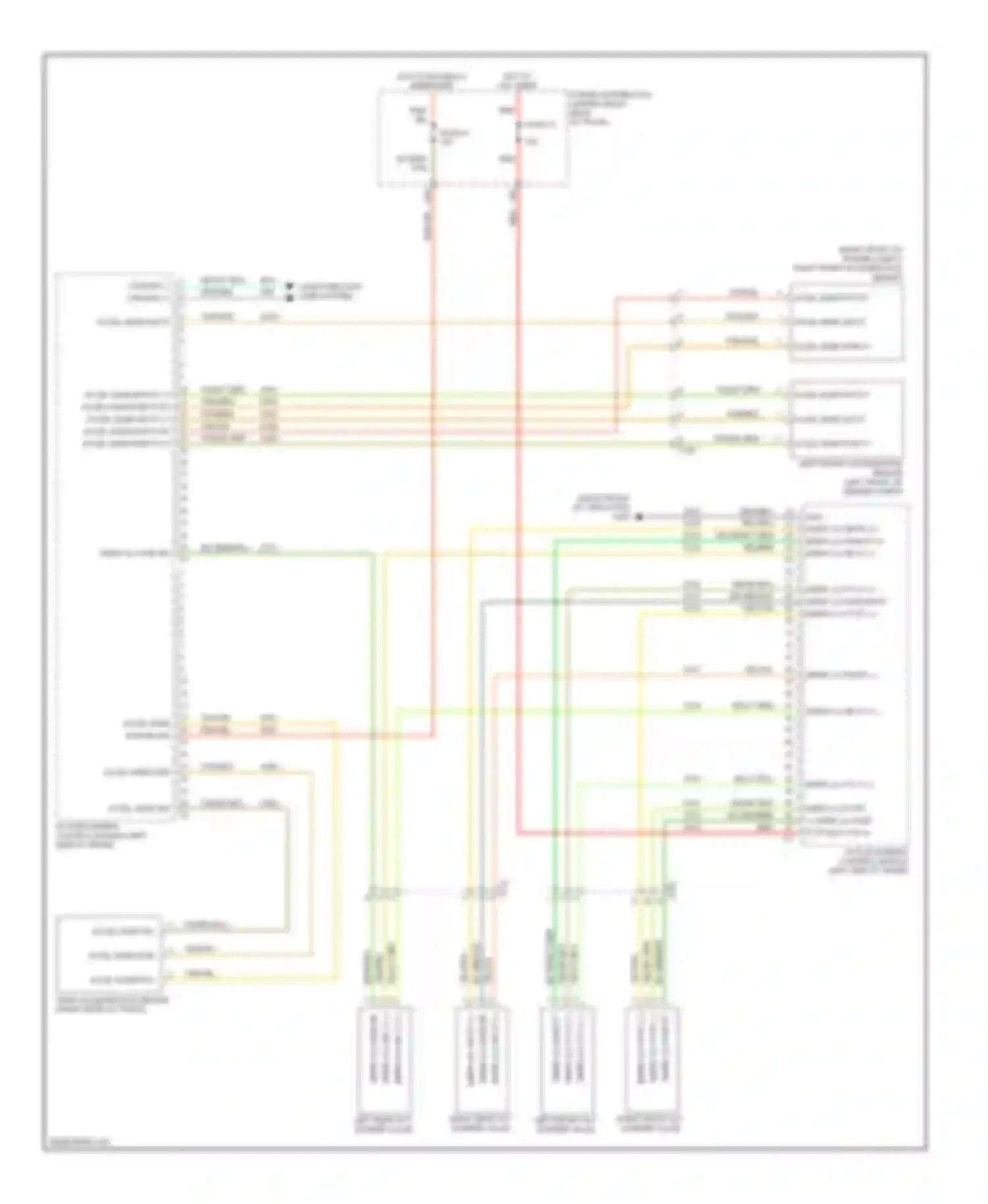 Challenger Dodge III facelift (2010-2014): Electronic suspension circuit