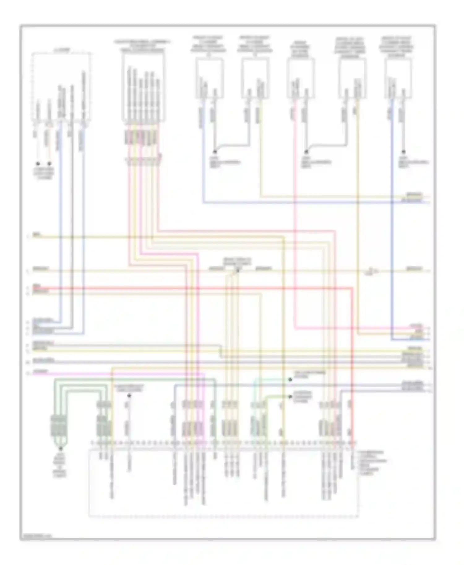 Challenger Dodge III facelift (2010-2014): Wiring diagram engine performance 3.6l (2 of 5)