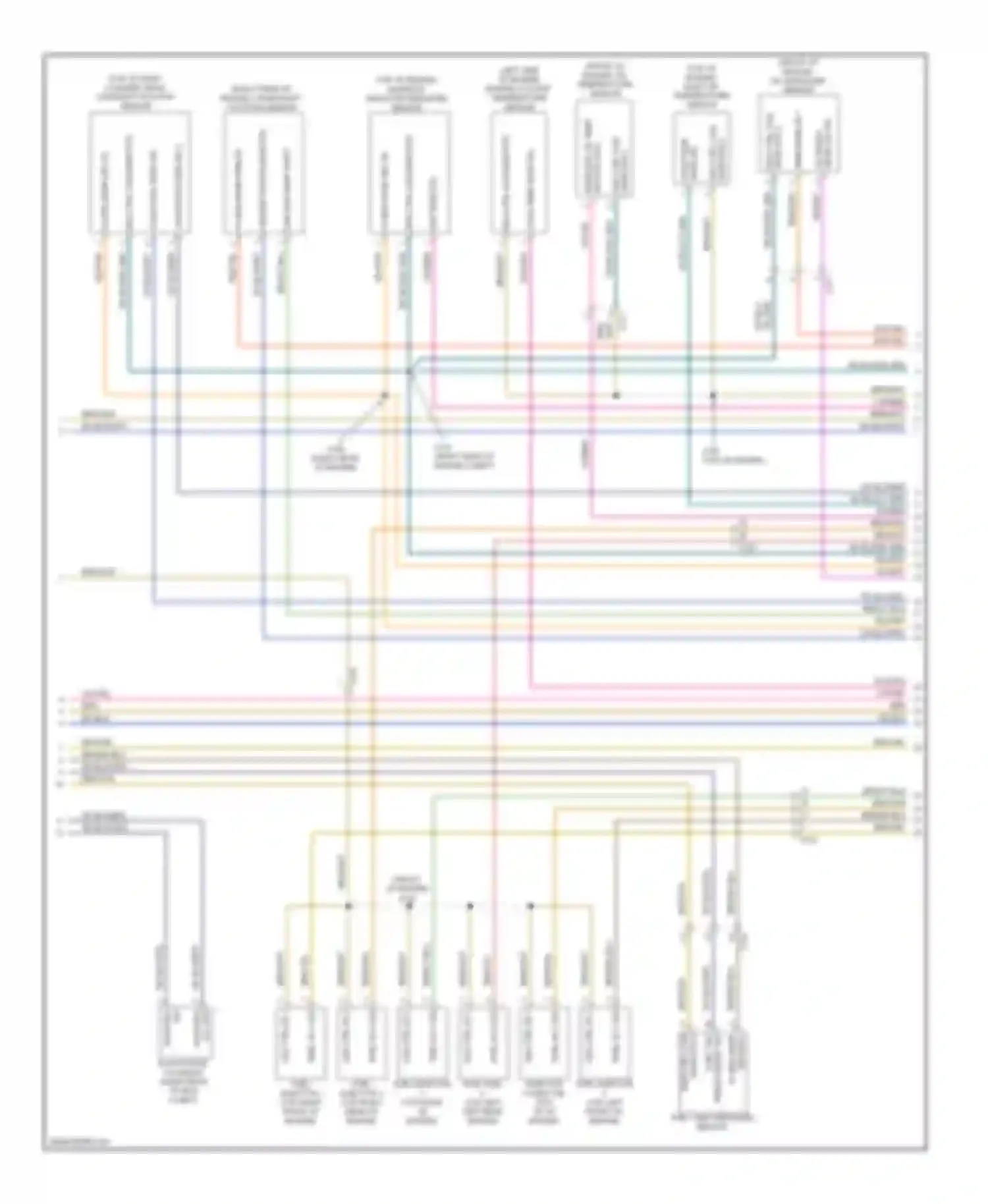 Challenger Dodge III facelift (2010-2014): Wiring diagram engine performance 3.6l (3 of 5)