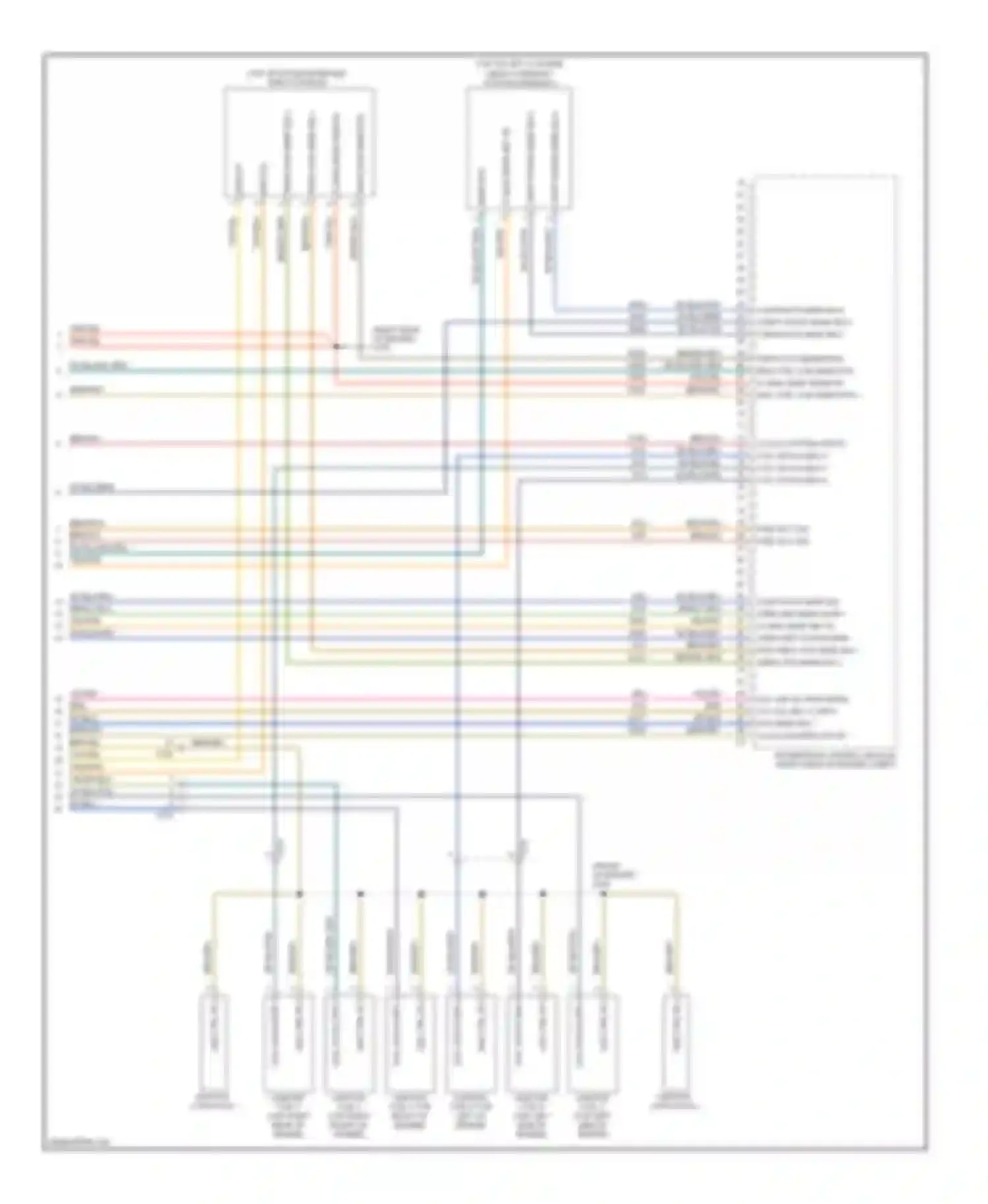 Challenger Dodge III facelift (2010-2014): Wiring diagram engine performance 3.6l (5 of 5)
