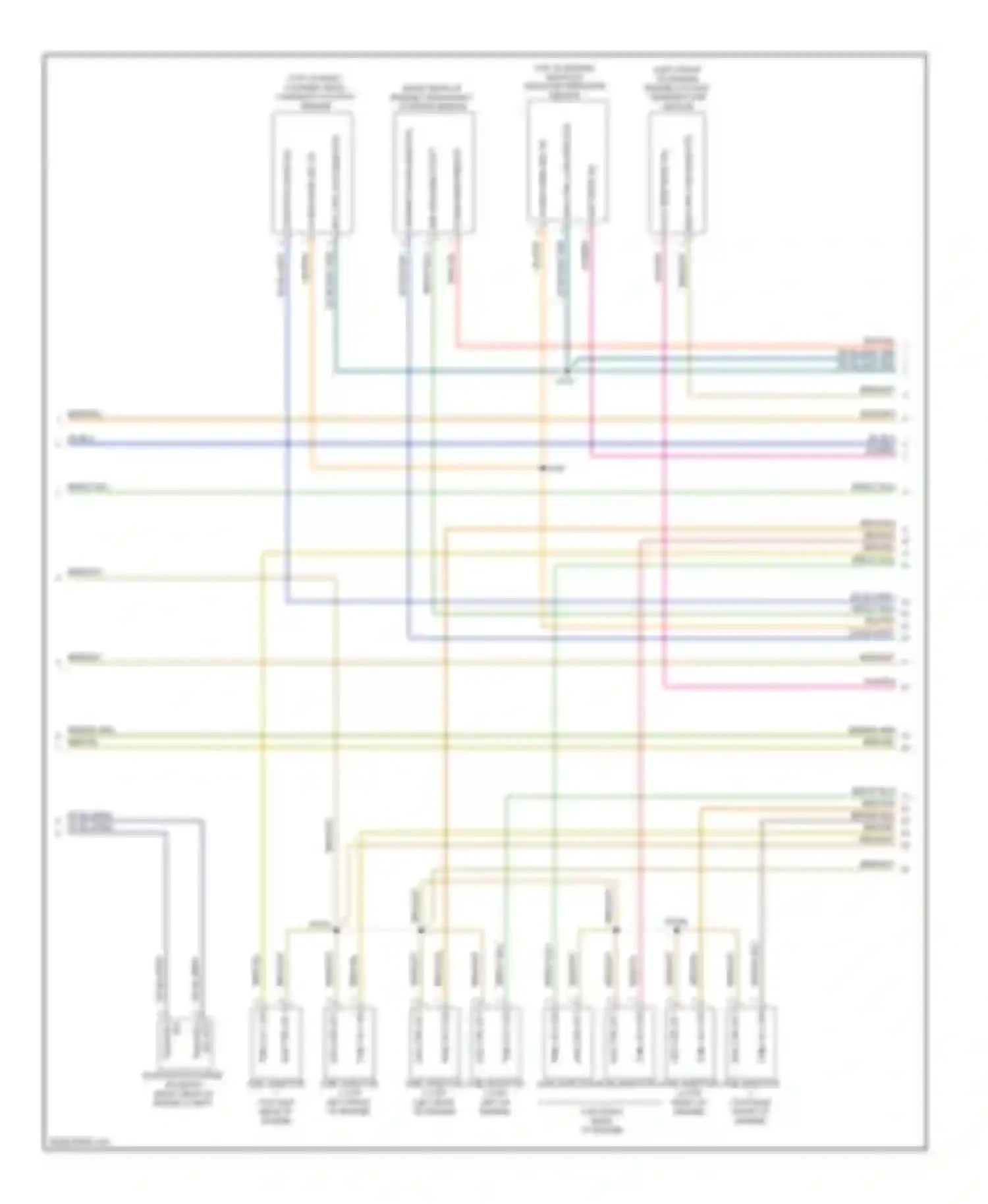 Challenger Dodge III facelift (2010-2014): Wiring diagram engine performance 5.7l (3 of 5)
