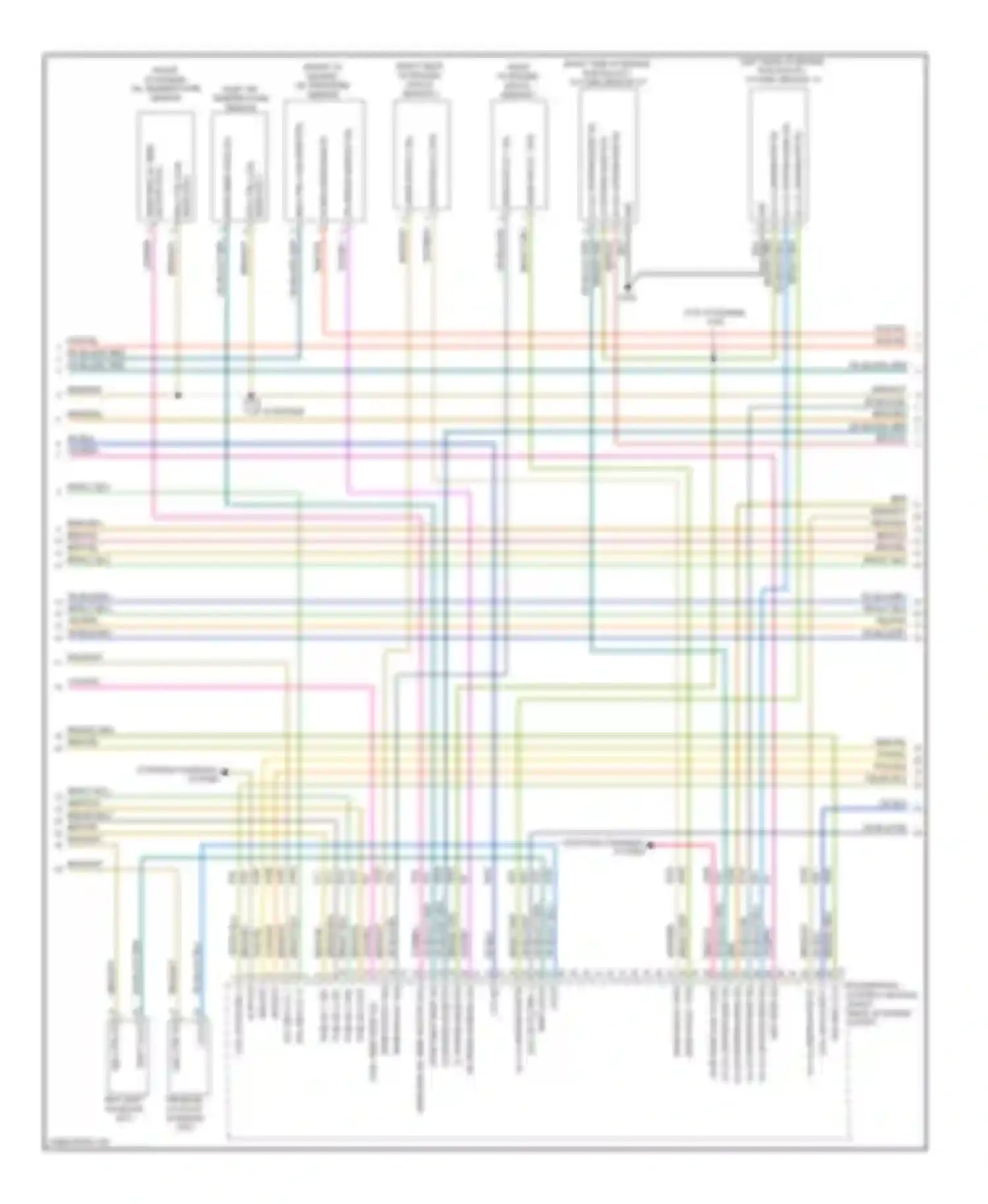 Challenger Dodge III facelift (2010-2014): Wiring diagram engine performance 5.7l (4 of 5)