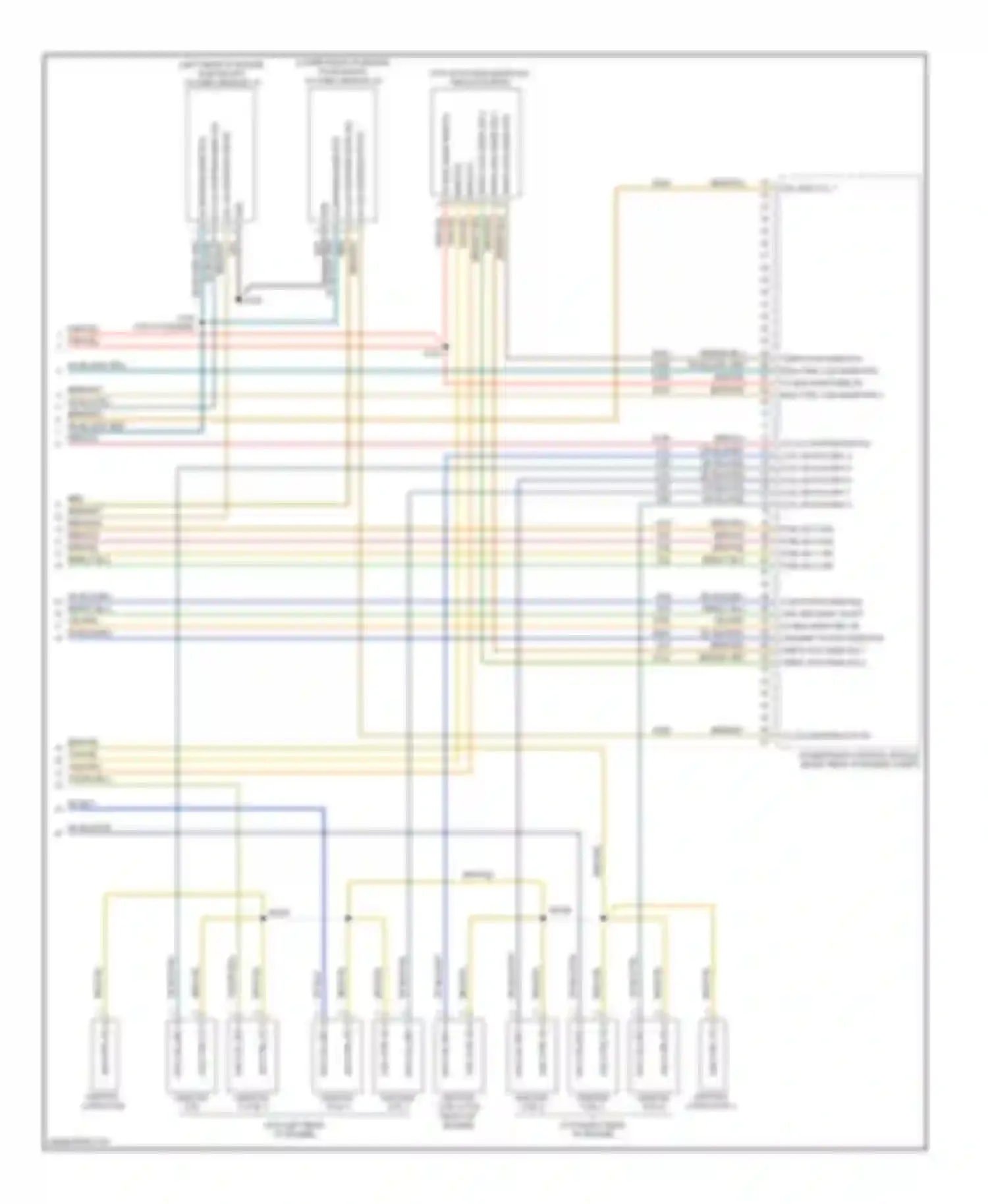 Challenger Dodge III facelift (2010-2014): Wiring diagram engine performance 5.7l (5 of 5)