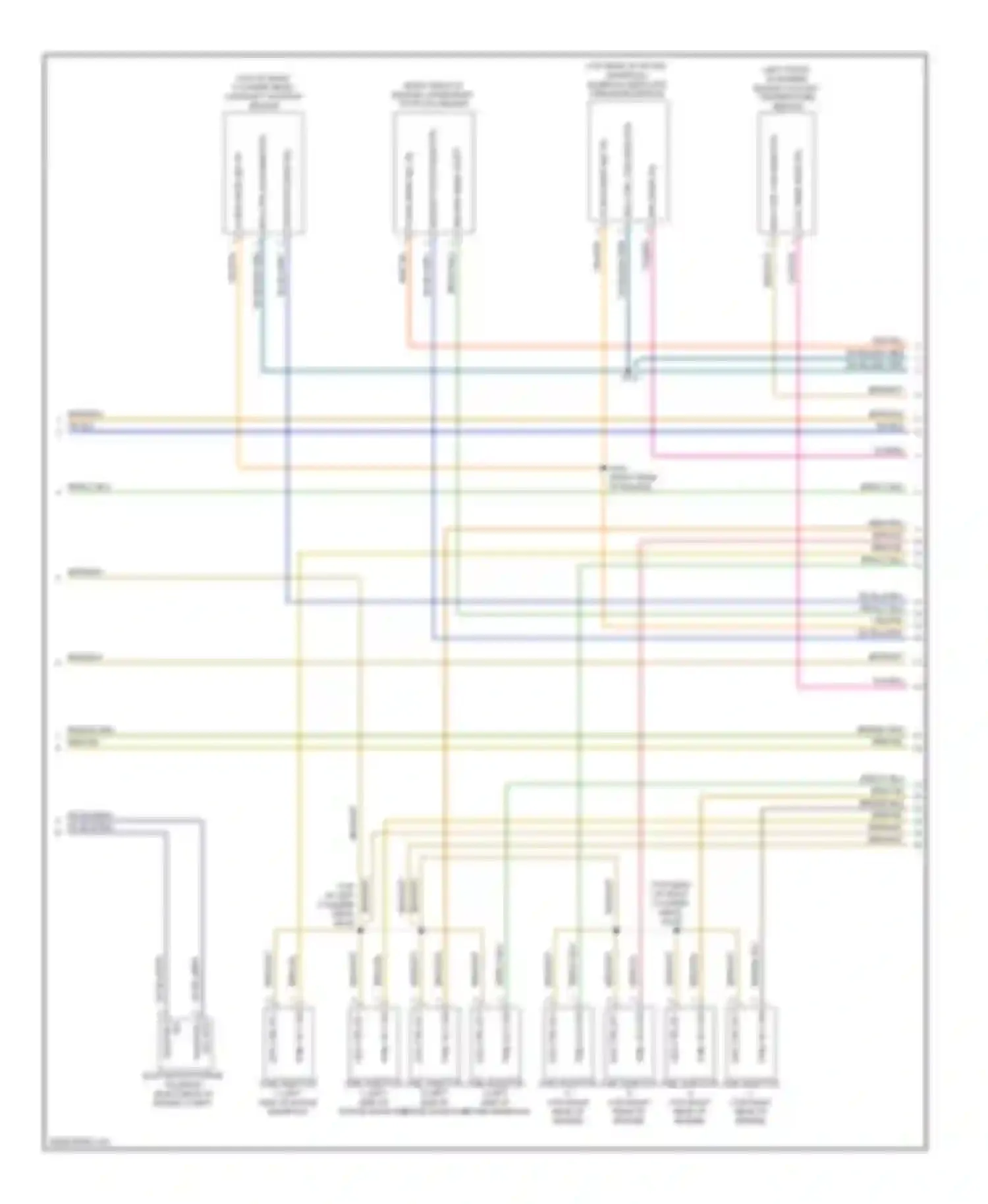 Challenger Dodge III facelift (2010-2014): Wiring diagram engine performance 6.4l (3 of 5)