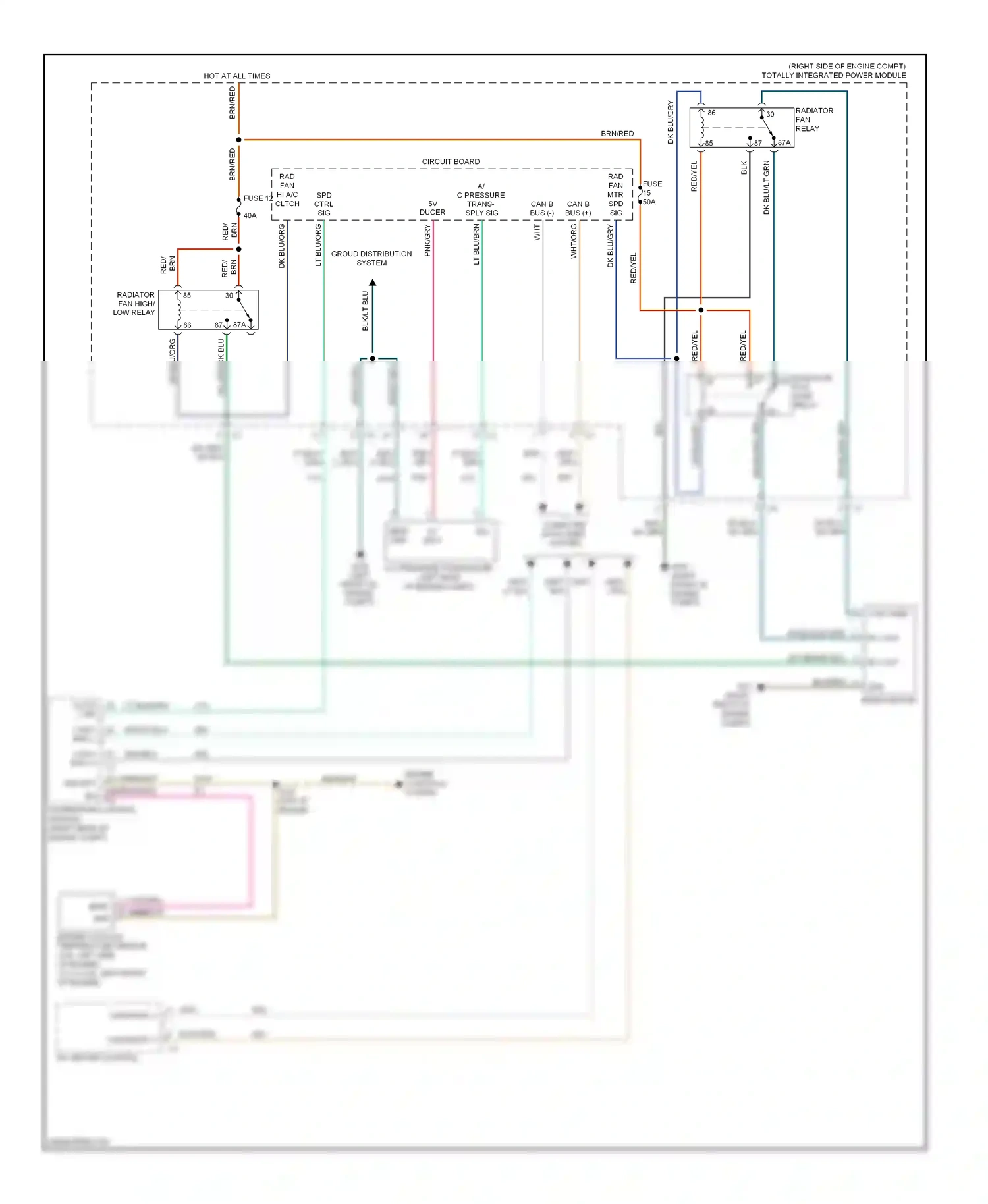 Dodge Challenger III facelift (2010-2014) cltch ctrl wiring diagram  (2 of 2)