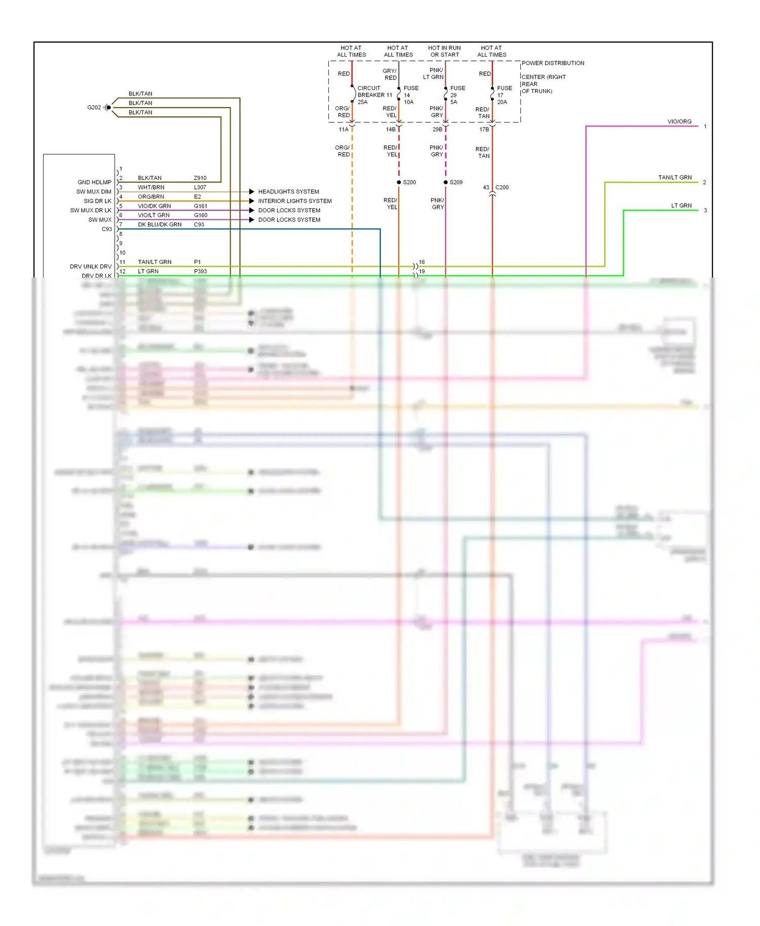 Dodge Challenger III facelift (2010-2014) computer data lines system wiring diagram  (16 of 41)
