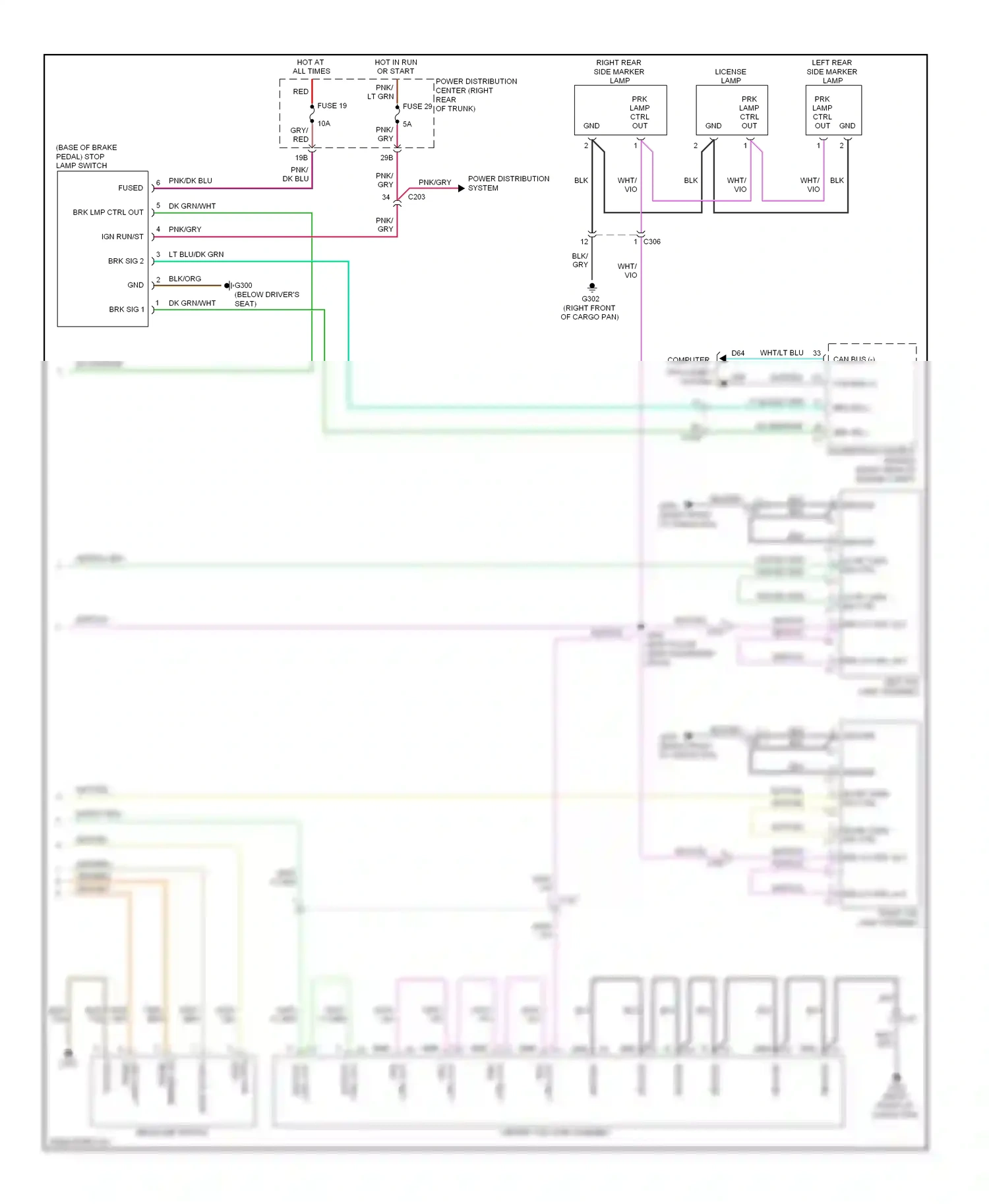 Dodge Challenger III facelift (2010-2014) ctrl out wiring diagram  (1 of 1)