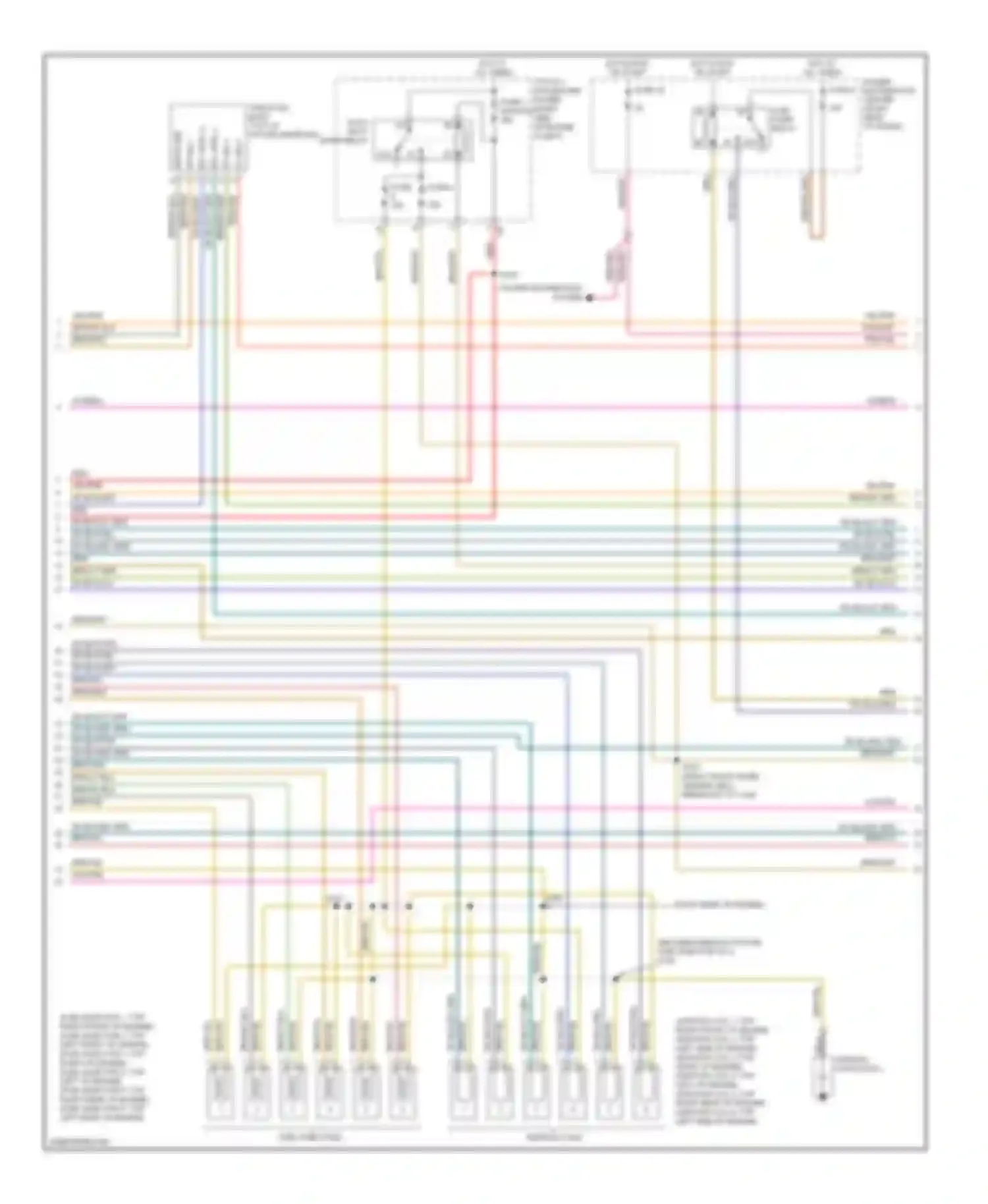 Challenger Dodge III (2008-2010): Wiring diagram engine performance 3.5l (2 of 5)