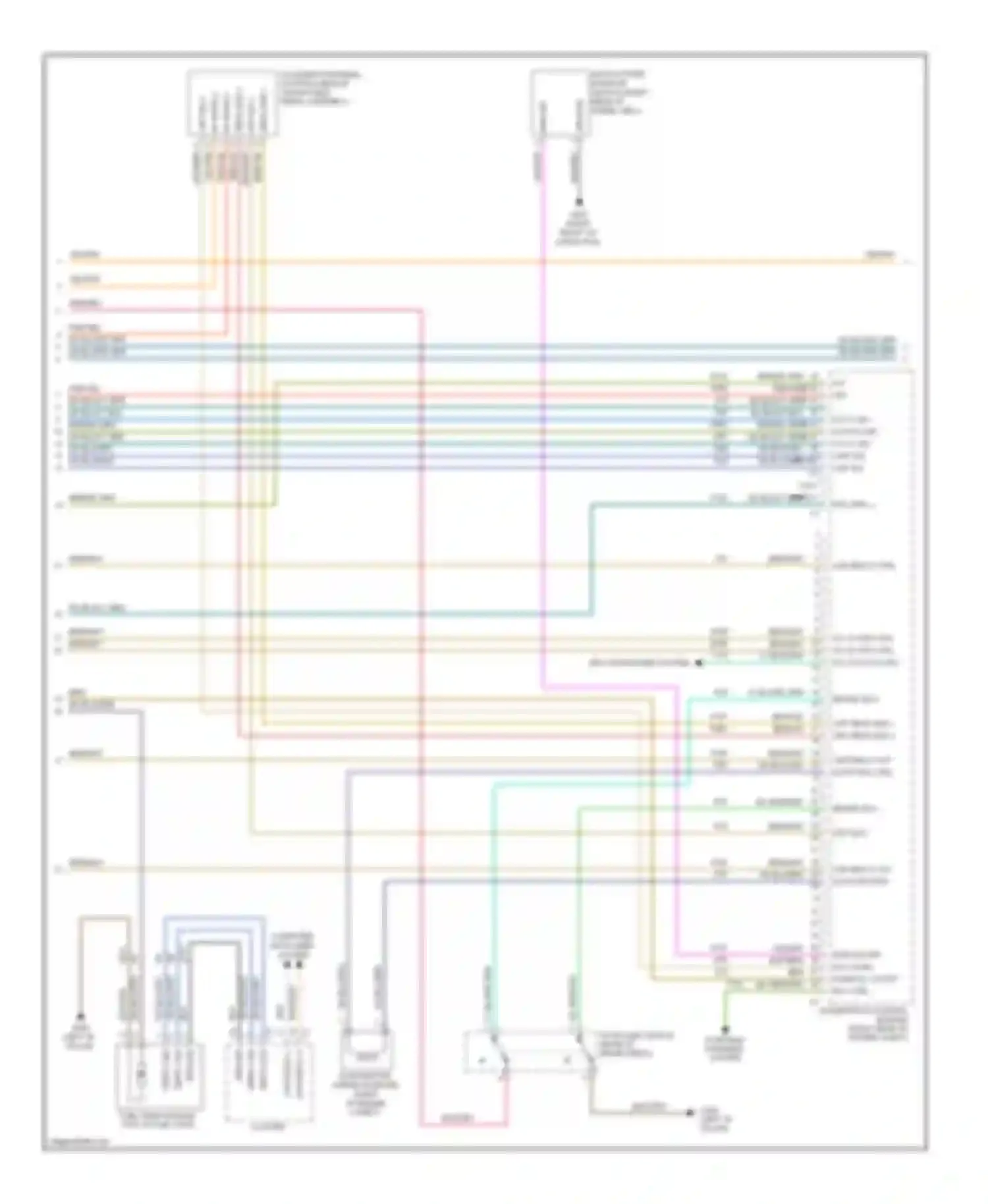 Challenger Dodge III (2008-2010): Wiring diagram engine performance 3.5l (4 of 5)