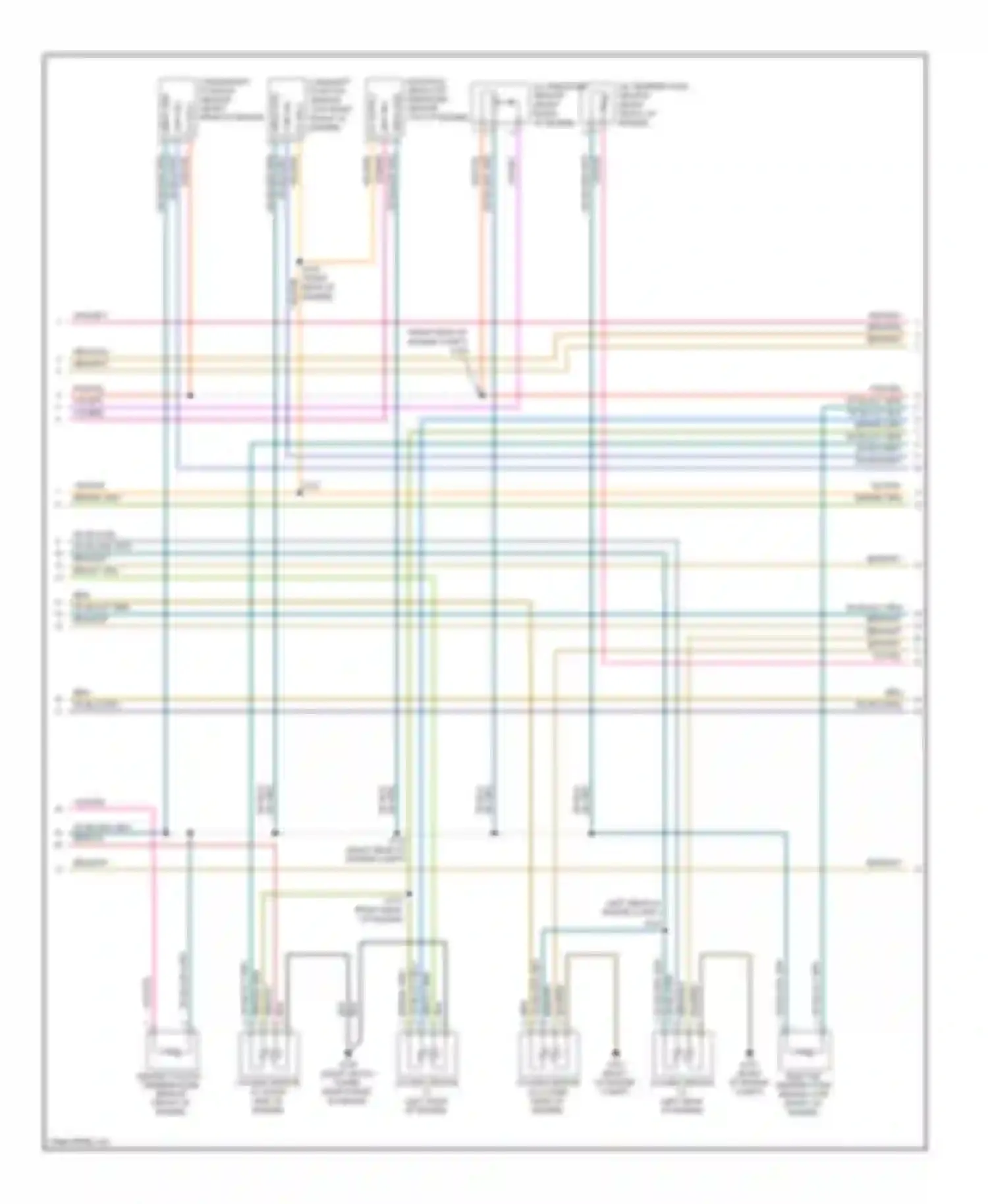 Challenger Dodge III (2008-2010): Wiring diagram engine performance 5.7l (3 of 4)