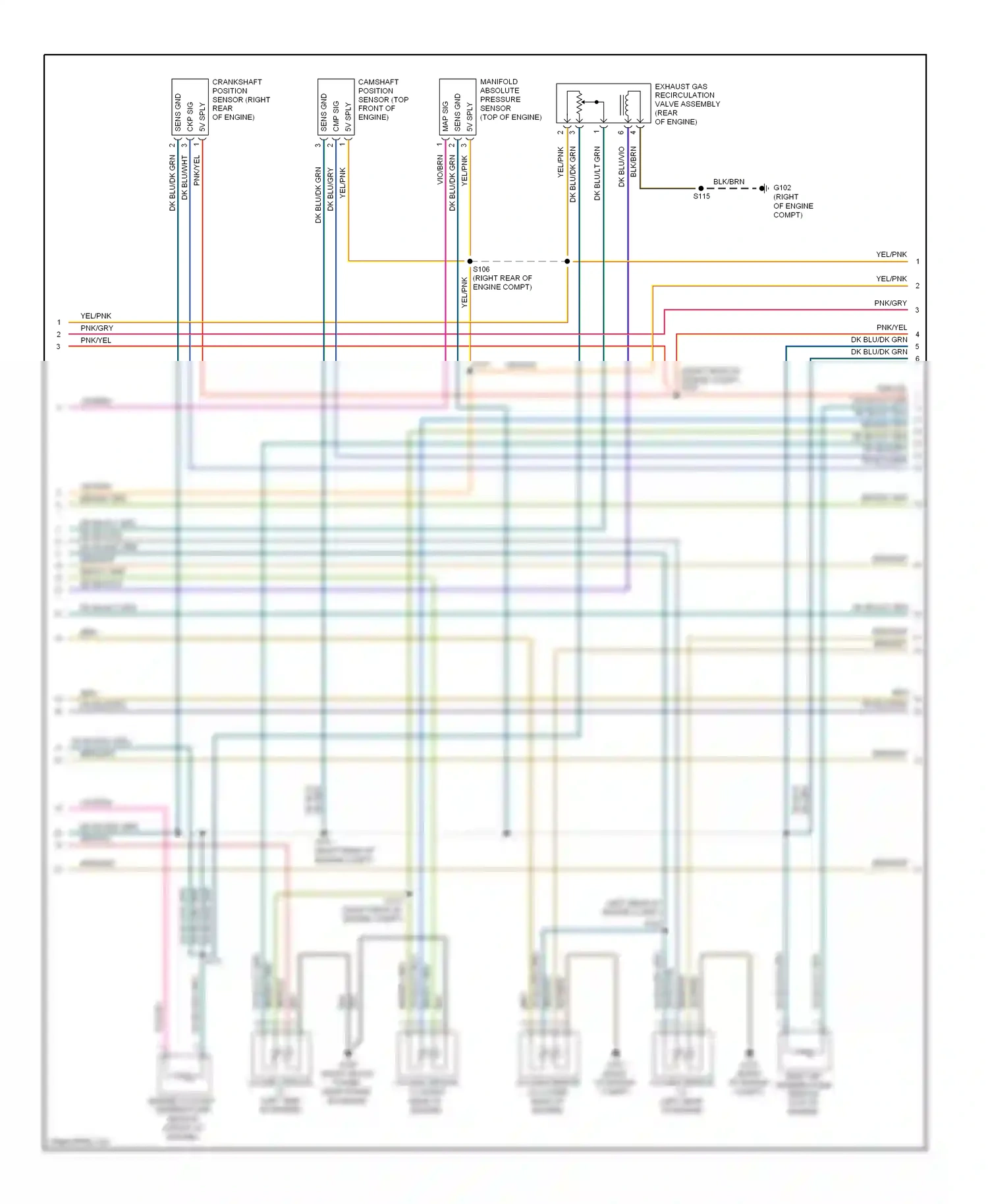 Dodge Challenger III (2008-2010) compt) wiring diagram  (1 of 1)