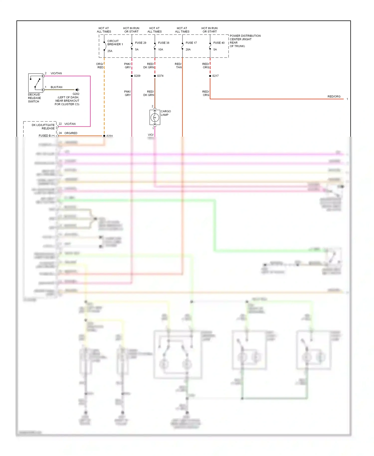 Dodge Challenger III (2008-2010) computer data lines system wiring diagram  (23 of 46)