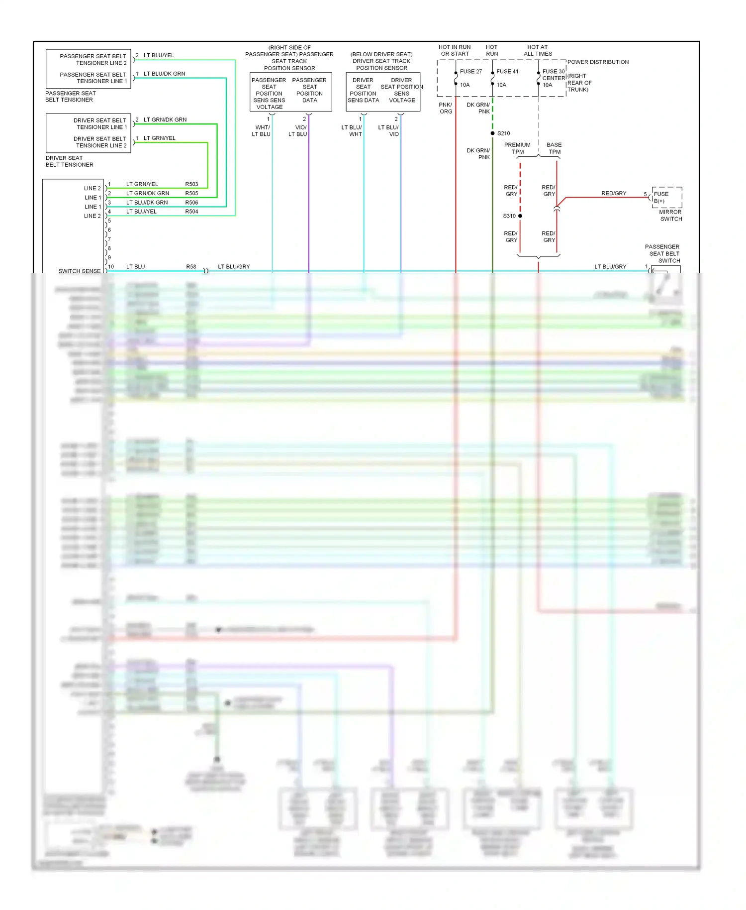 Dodge Challenger III (2008-2010) computer data lines system wiring diagram  (39 of 46)