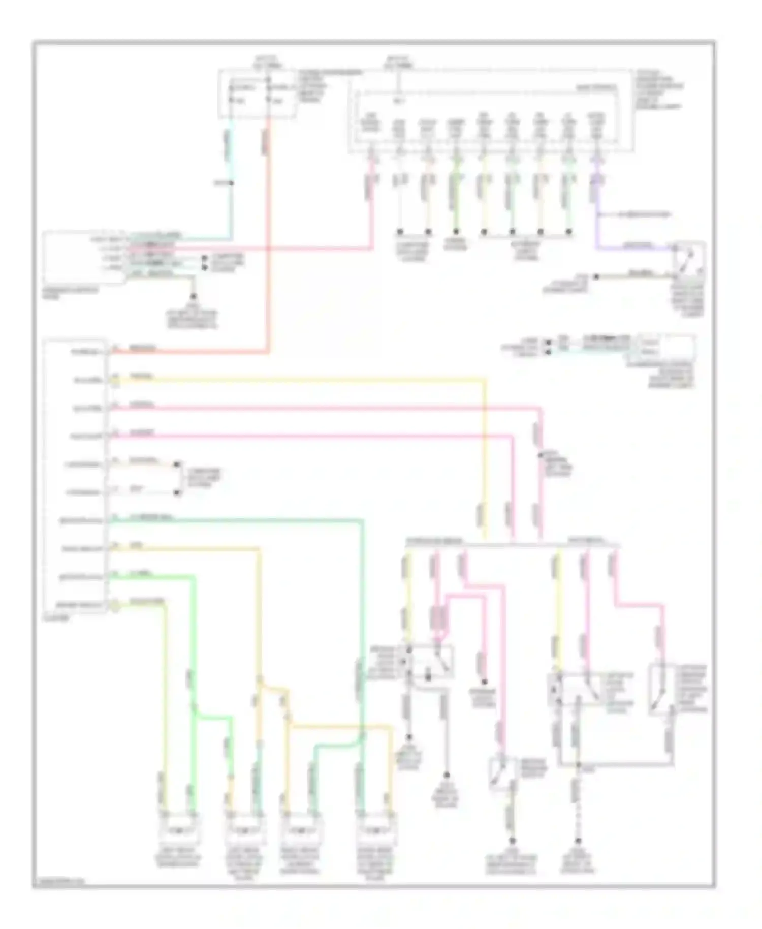 Charger Dodge V (2005-2010): Anti-theft circuit