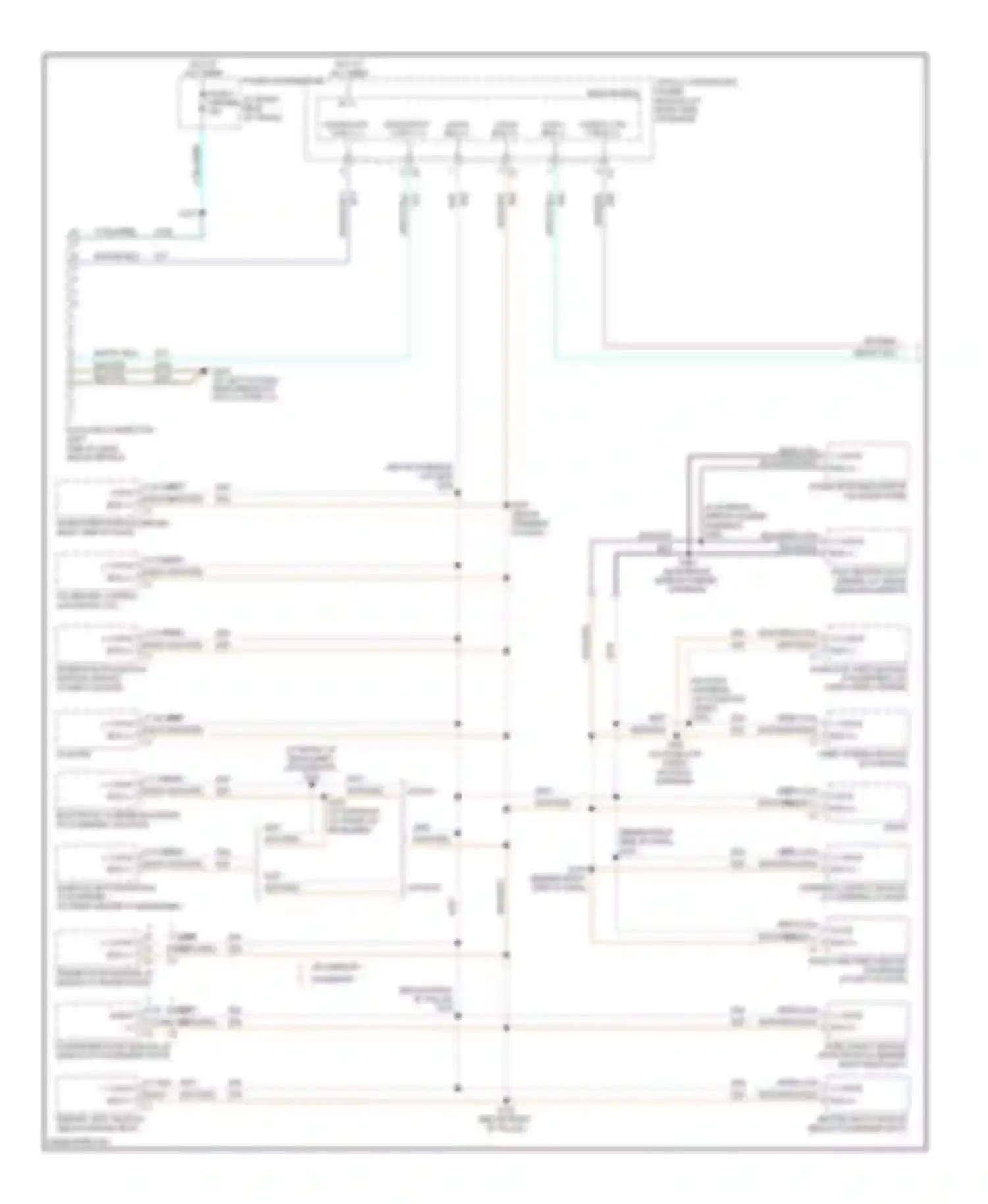 Charger Dodge V (2005-2010): Computer data lines circuit (1 of 2)