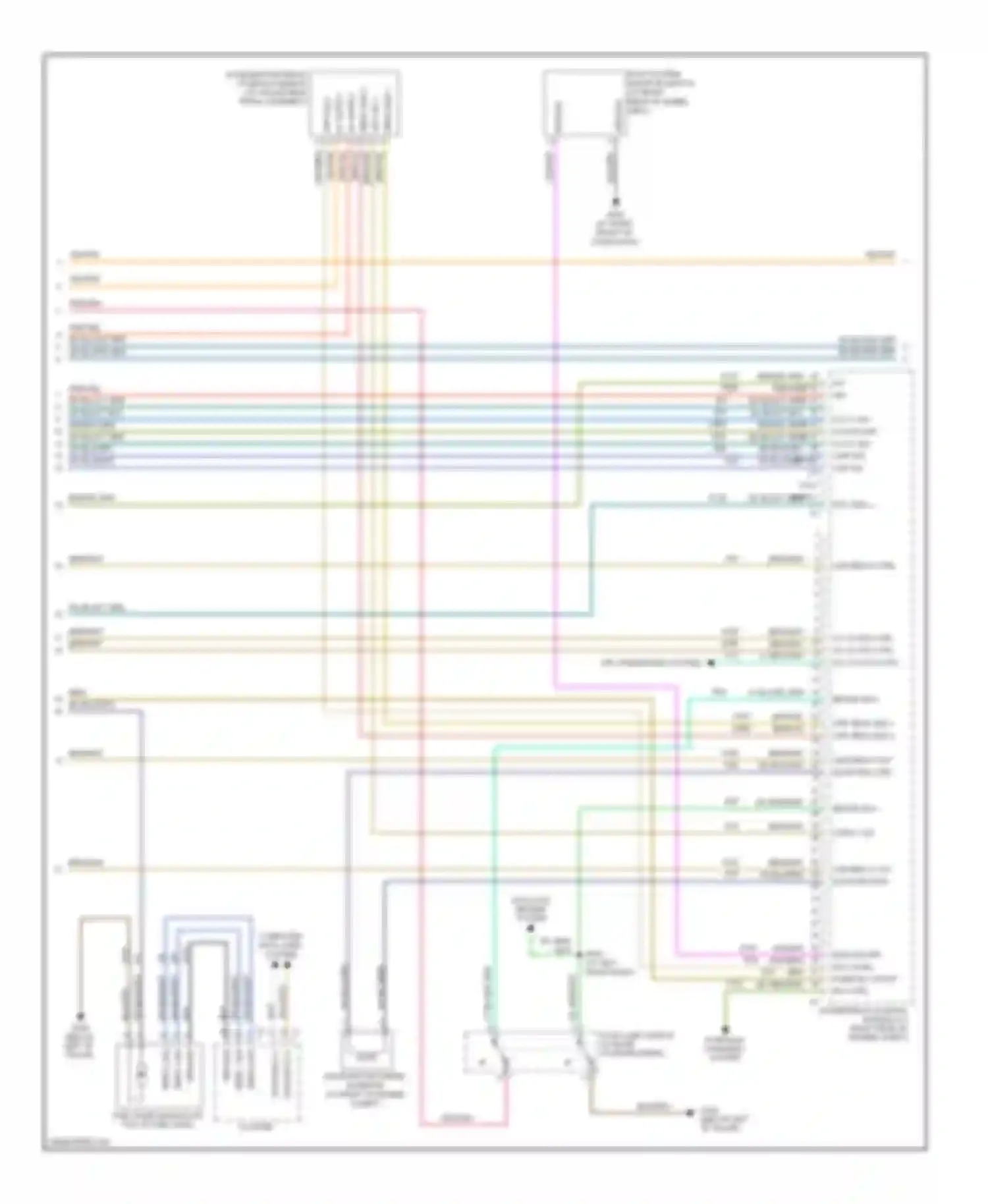 Charger Dodge V (2005-2010): Wiring diagram engine performance 2.7l (4 of 5)
