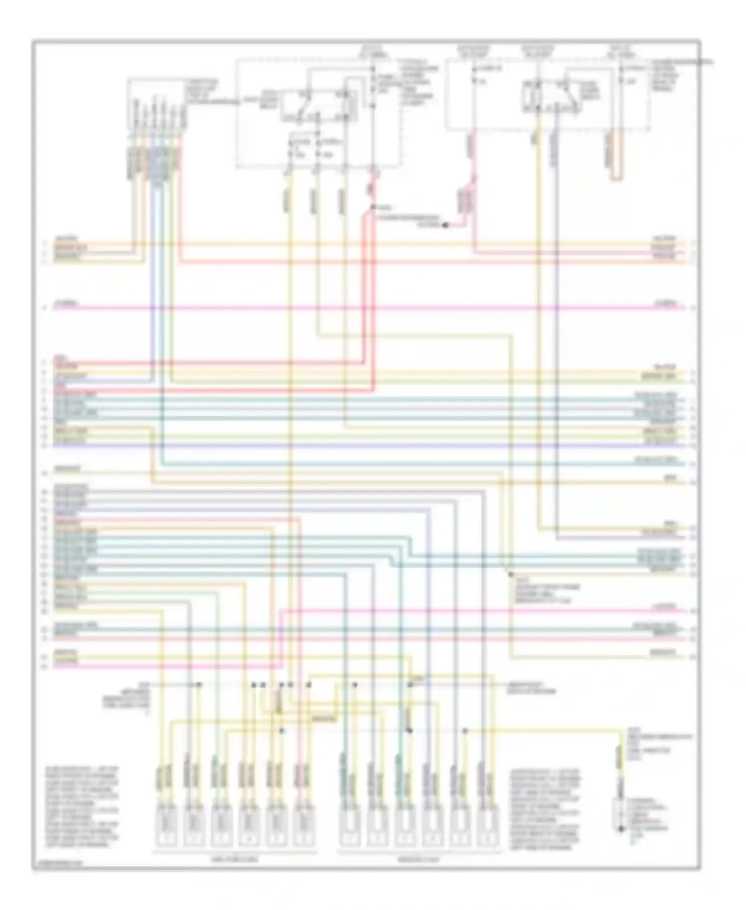Charger Dodge V (2005-2010): Wiring diagram engine performance 3.5l (2 of 5)