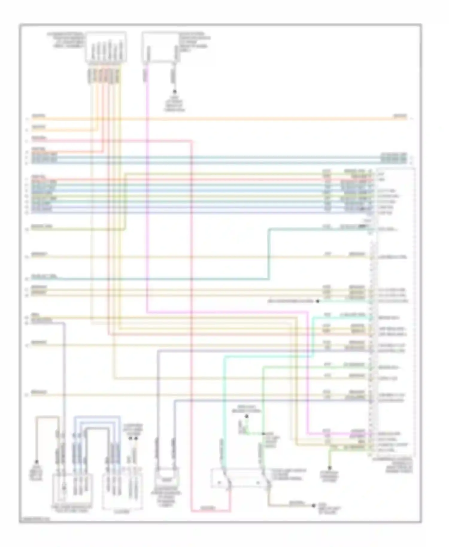 Charger Dodge V (2005-2010): Wiring diagram engine performance 3.5l (4 of 5)