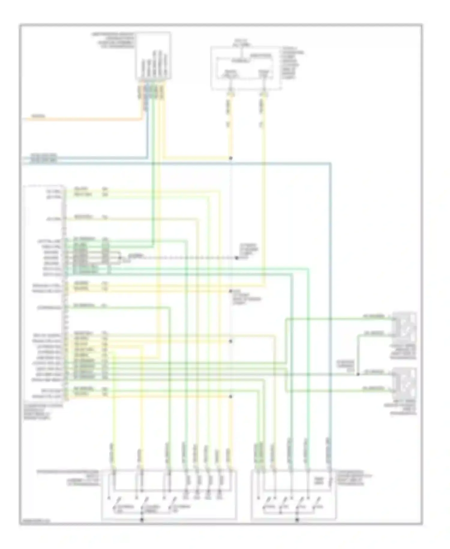Charger Dodge V (2005-2010): Wiring diagram engine performance 3.5l (5 of 5)
