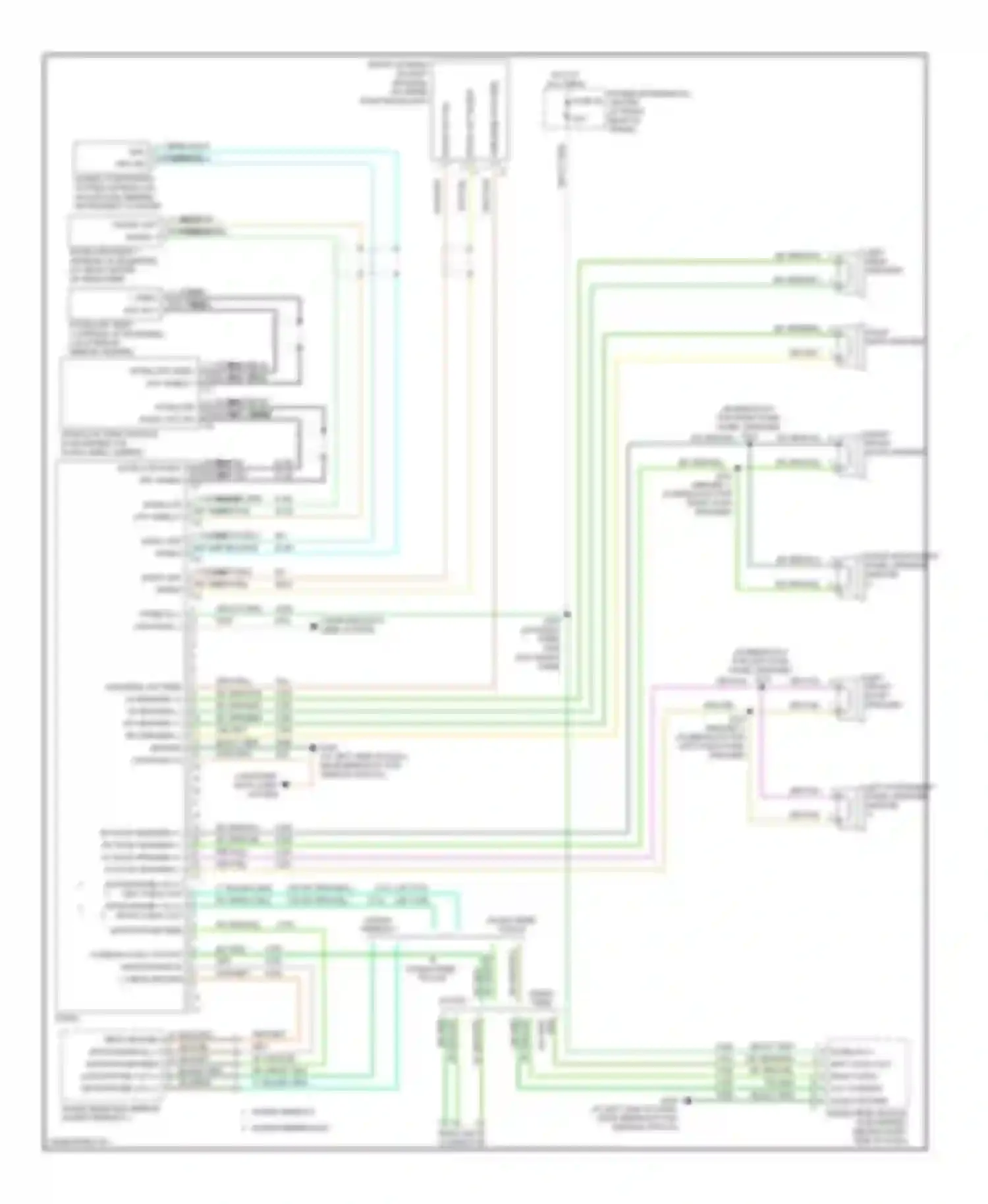 Charger Dodge V (2005-2010): Radio circuit, base