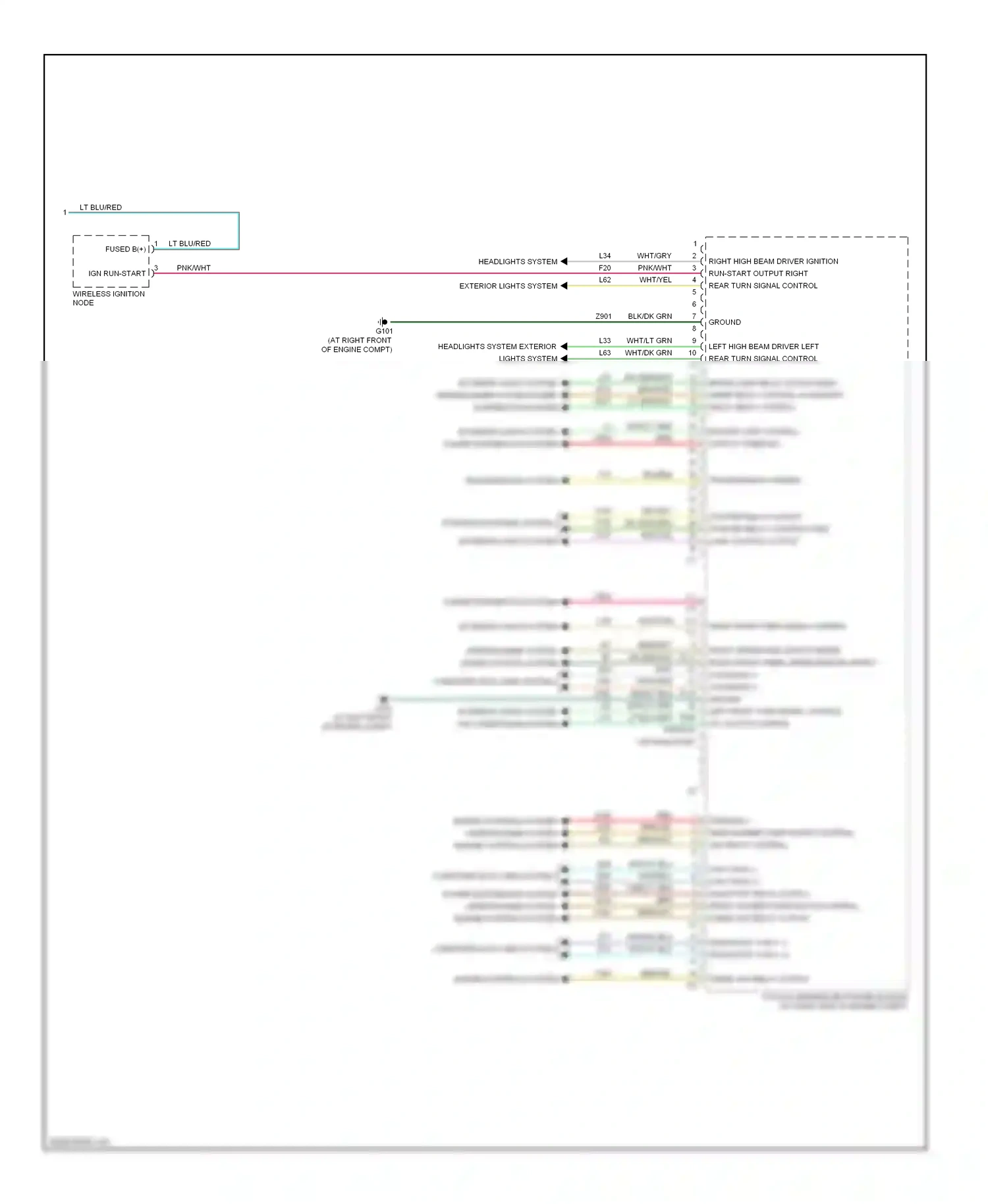 Dodge Charger V (2005-2010) computer data lines system wiring diagram  (3 of 48)