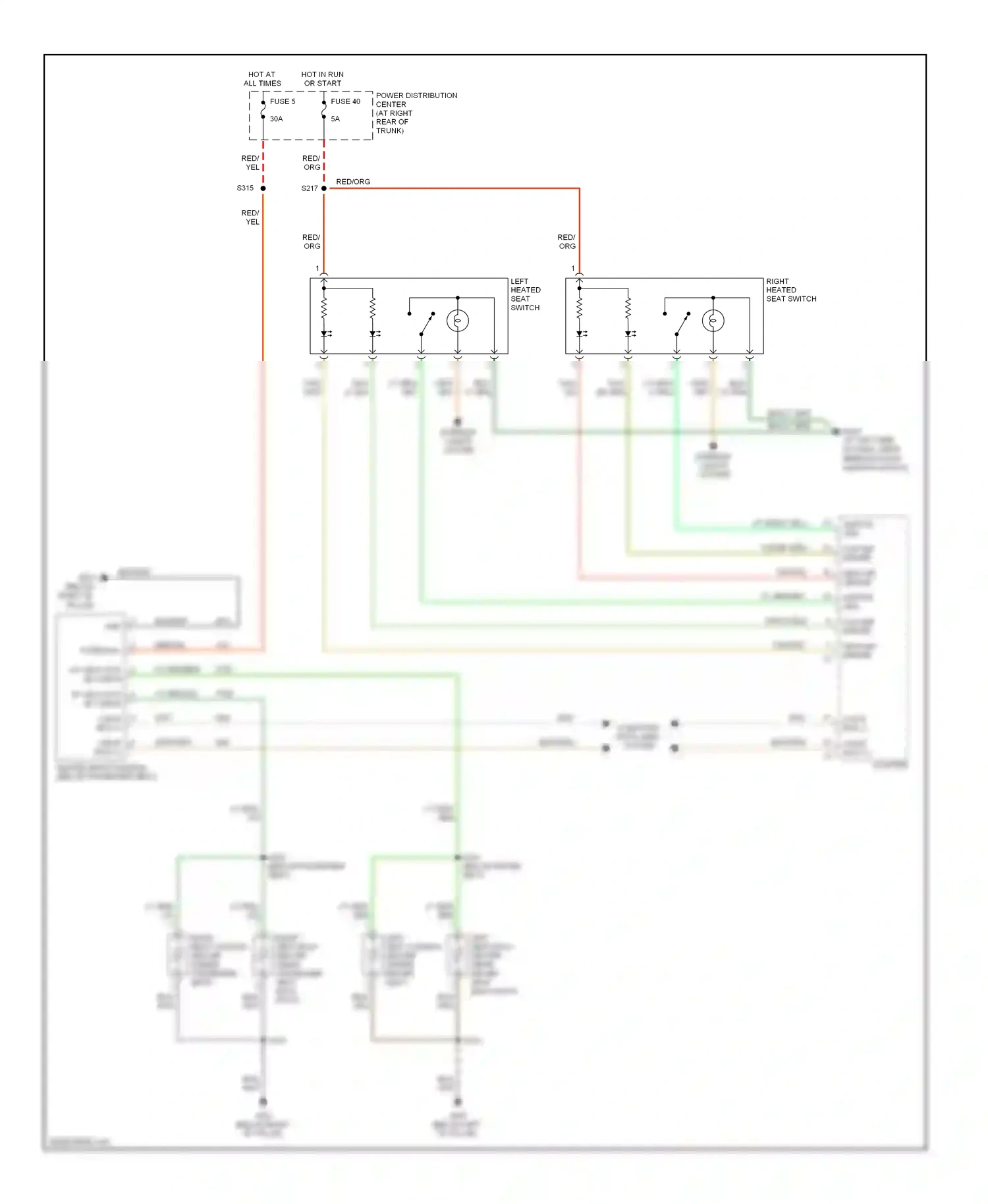 Dodge Charger V (2005-2010) computer data lines system wiring diagram  (22 of 48)