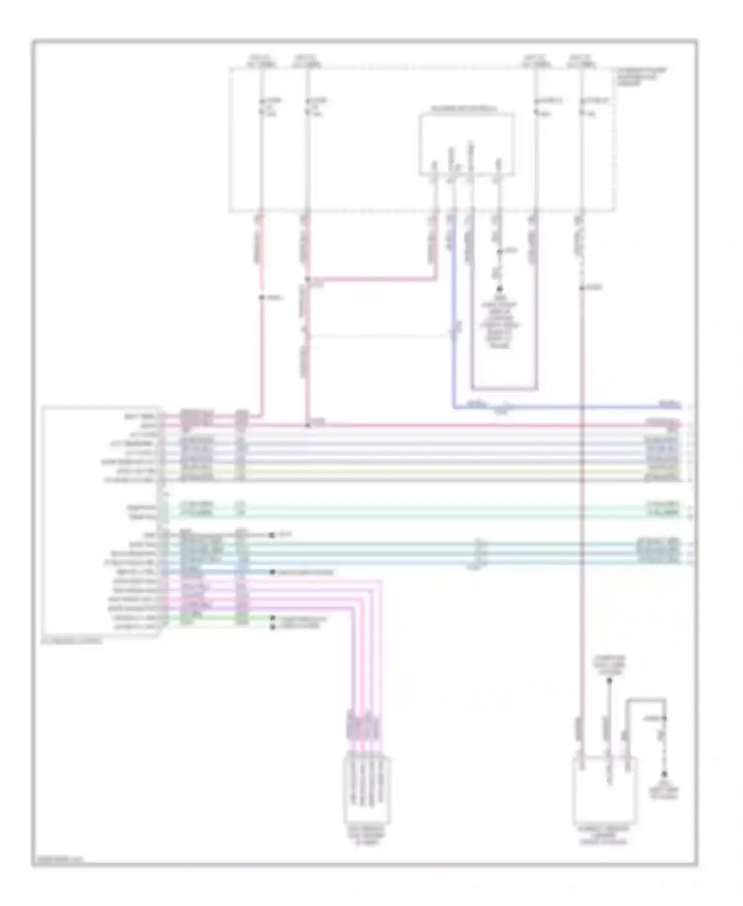 Charger Dodge VI (2010-2014): Automatic a/c circuit (1 of 3)