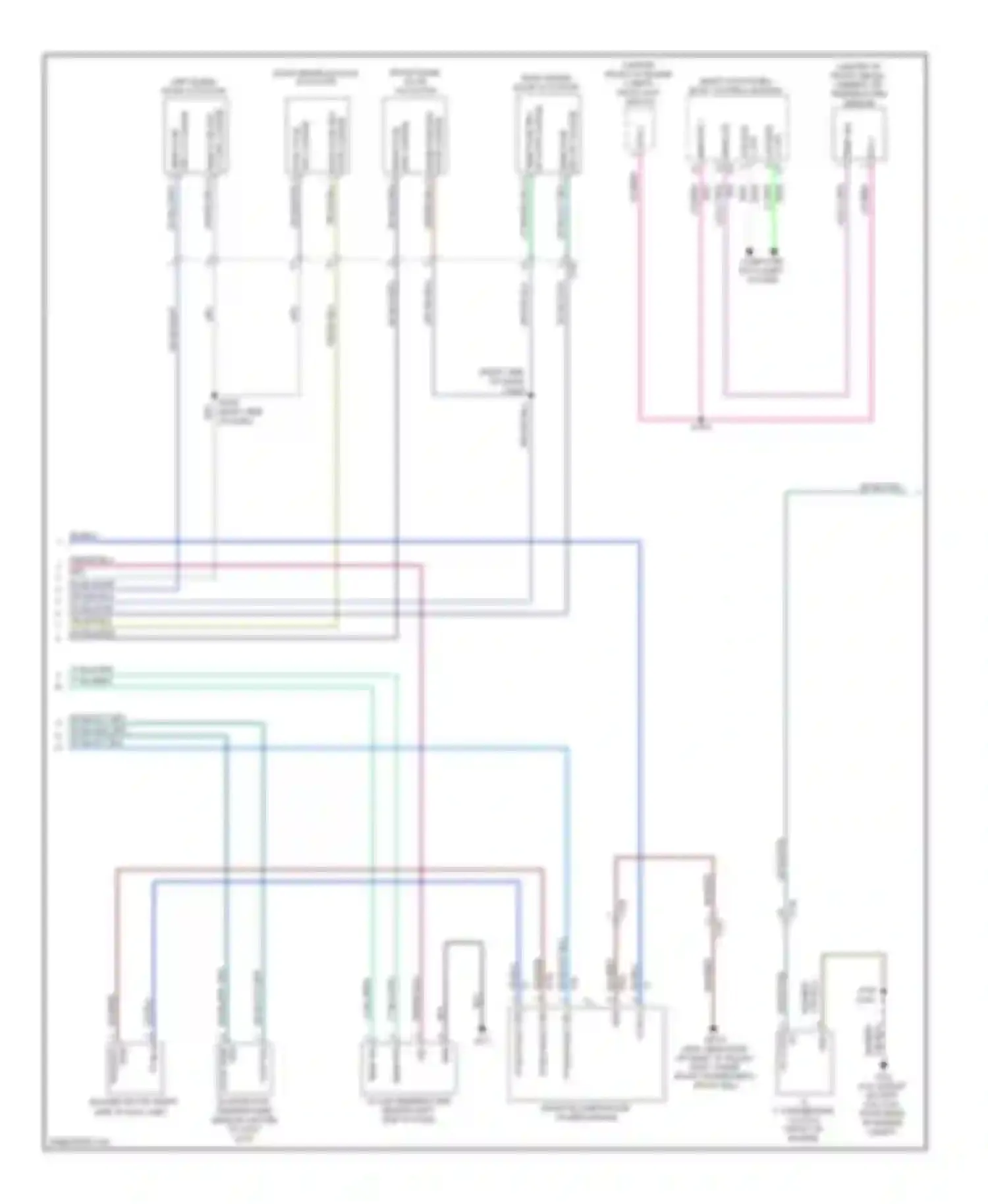 Charger Dodge VI (2010-2014): Automatic a/c circuit (2 of 3)