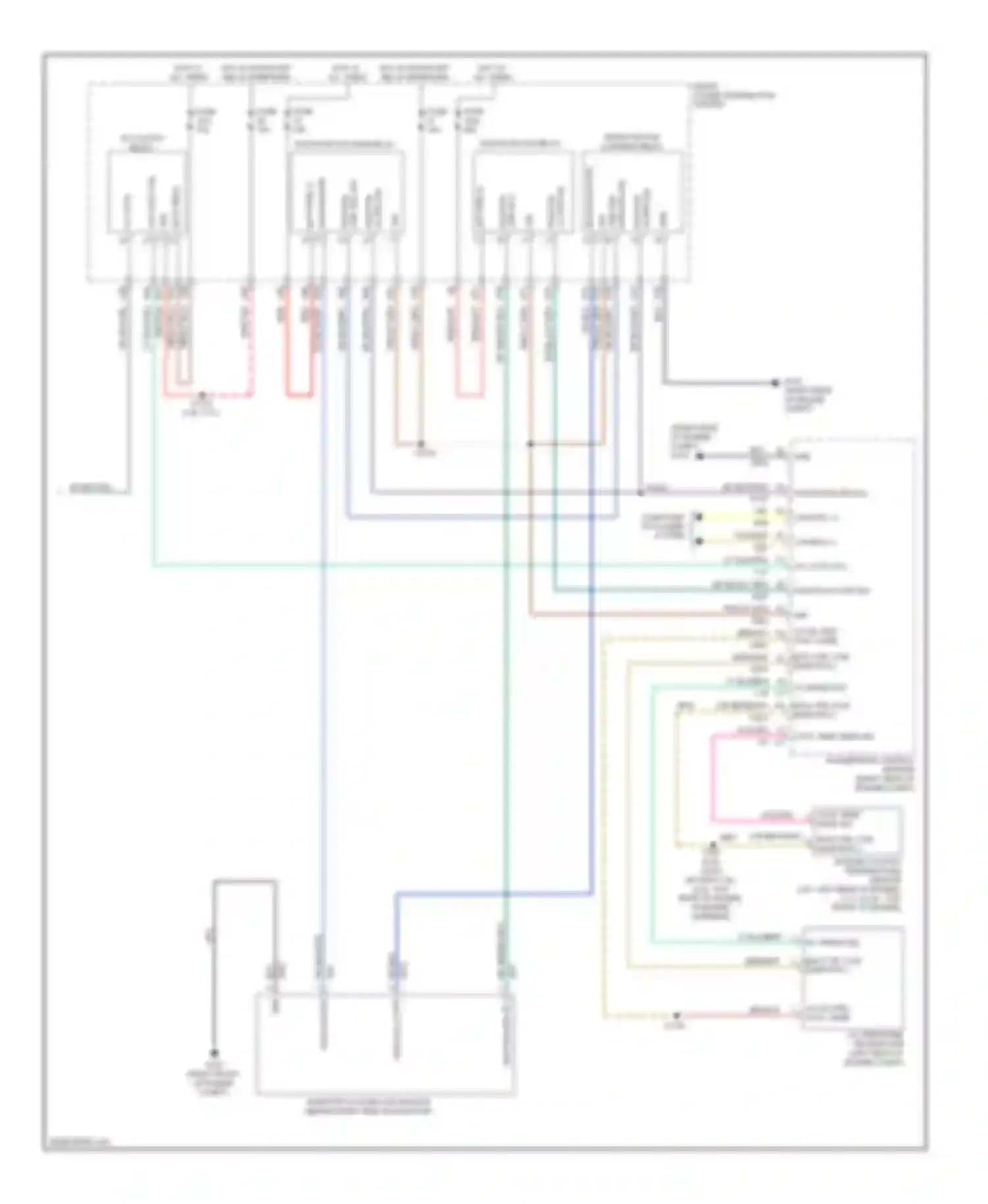 Charger Dodge VI (2010-2014): Automatic a/c circuit (3 of 3)