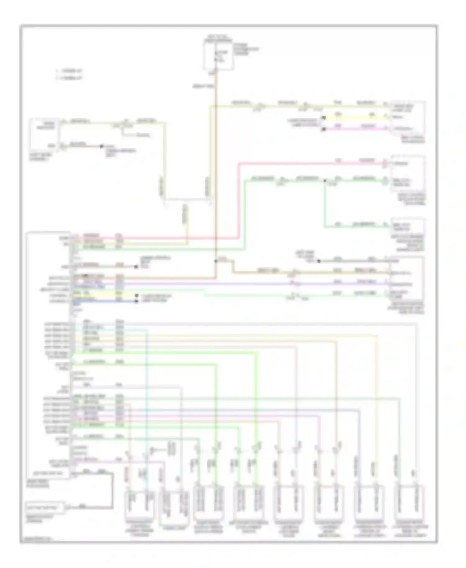 Charger Dodge VI (2010-2014): Passive entry circuit