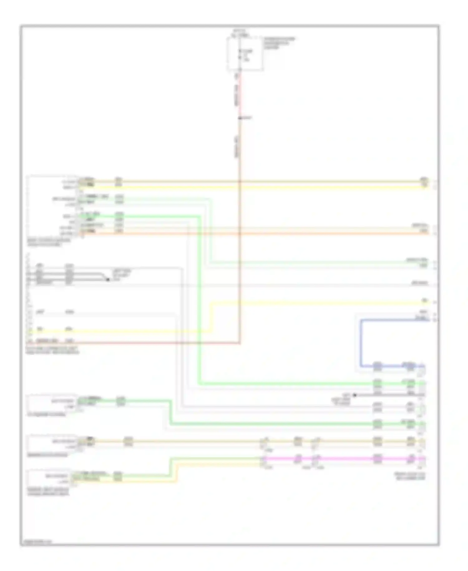 Charger Dodge VI (2010-2014): Computer data lines circuit, without police (1 of 3)