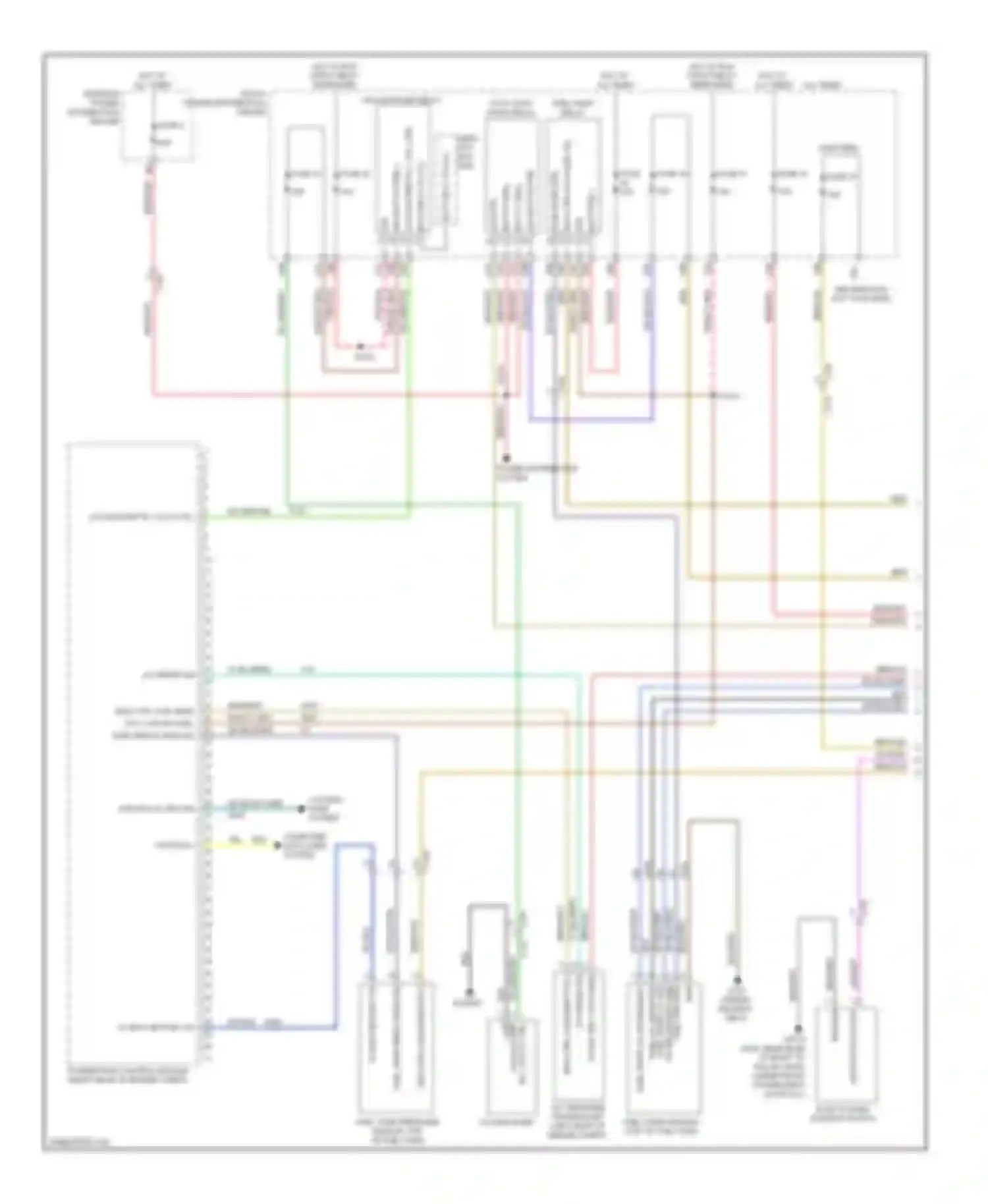 Charger Dodge VI (2010-2014): Wiring diagram engine performance 3.6l (1 of 5)