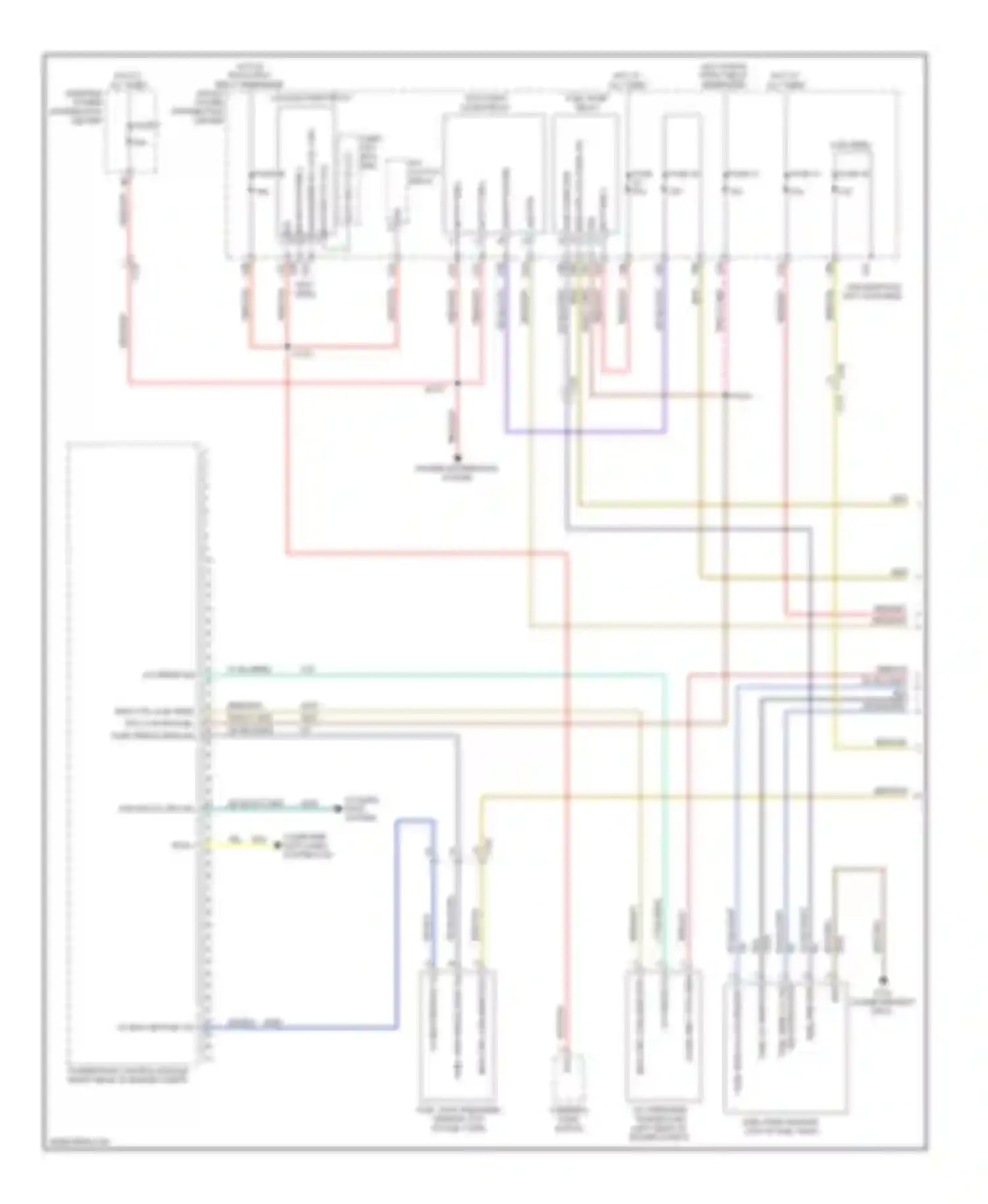 Charger Dodge VI (2010-2014): Wiring diagram engine performance 5.7l (1 of 5)