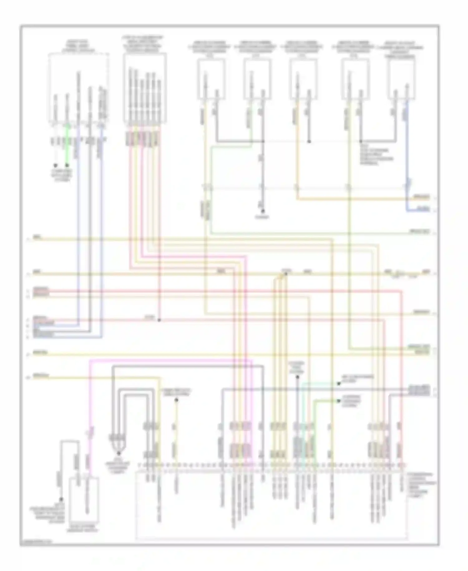 Charger Dodge VI (2010-2014): Wiring diagram engine performance 5.7l (2 of 5)