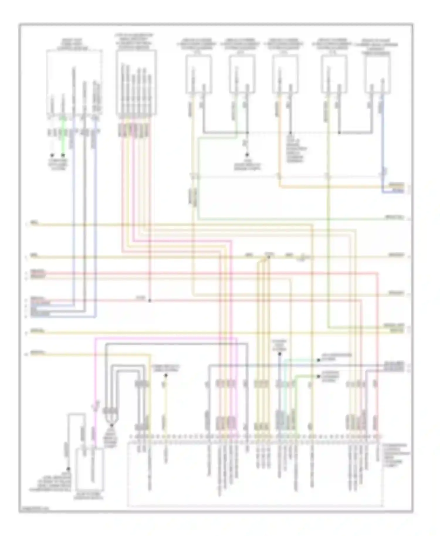 Charger Dodge VI (2010-2014): Wiring diagram engine performance 6.4l (2 of 5)