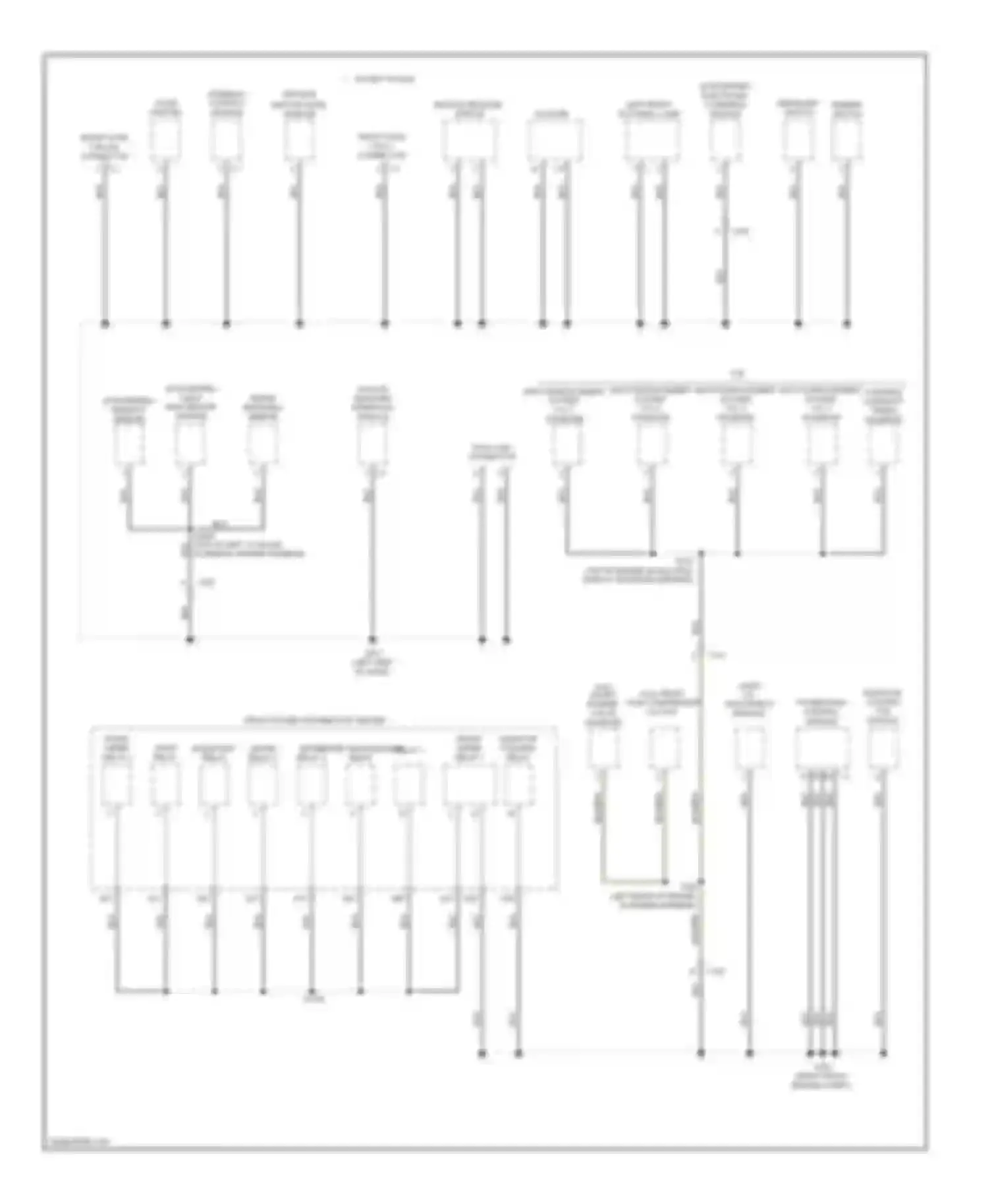 Charger Dodge VI (2010-2014): Ground distribution circuit (2 of 5)