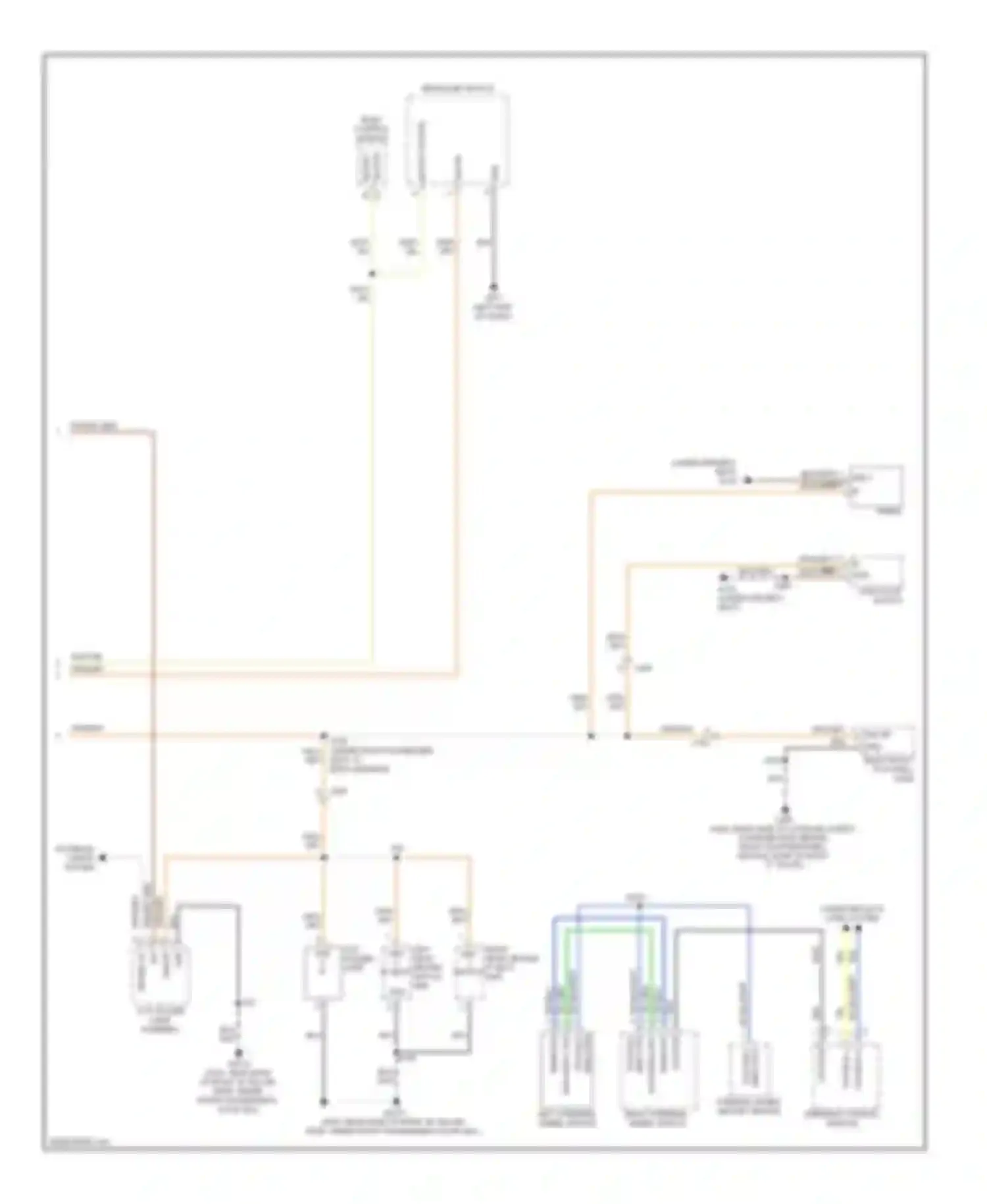 Charger Dodge VI (2010-2014): Instrument illumination circuit (2 of 2)