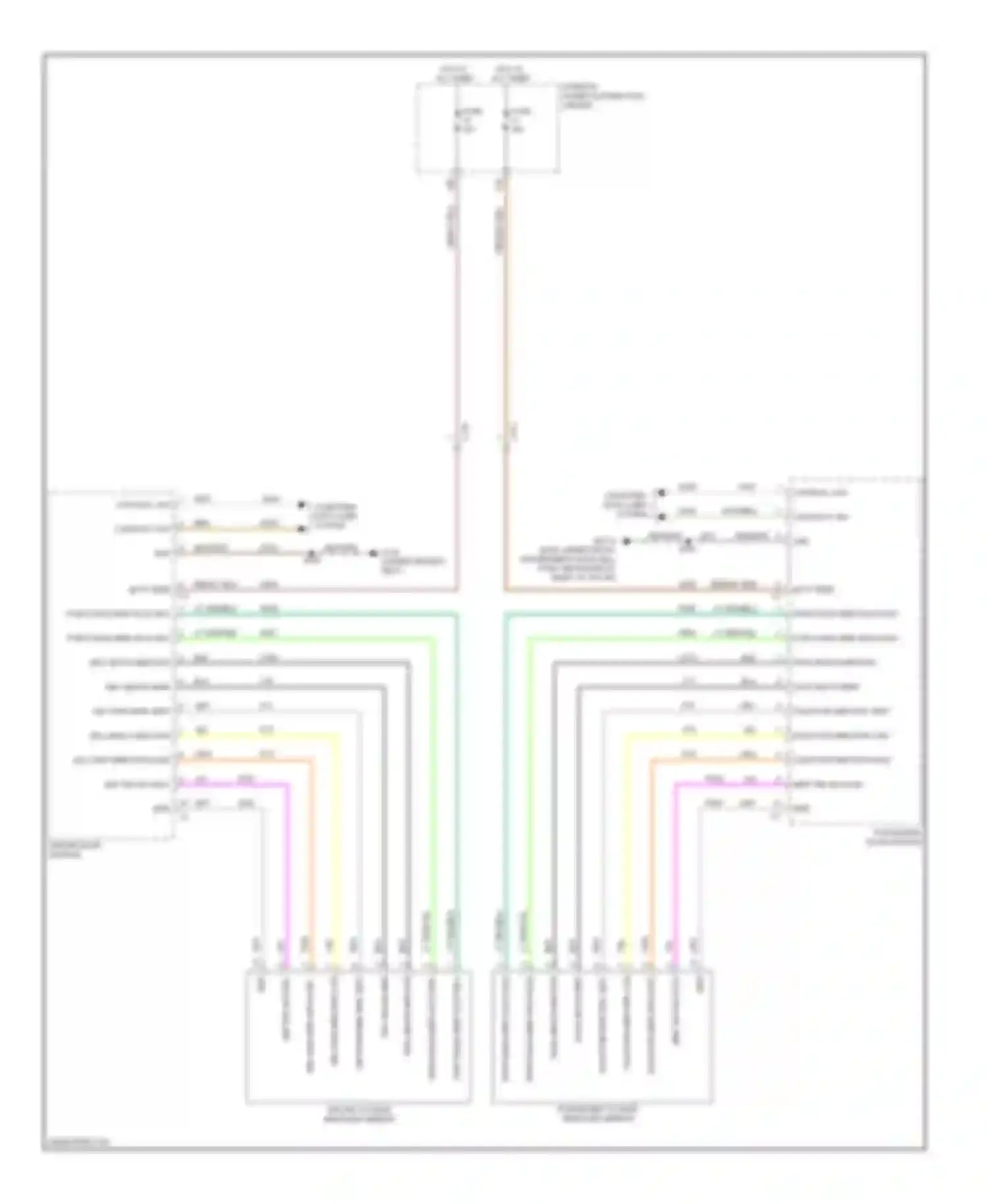 Charger Dodge VI (2010-2014): Power mirrors circuit