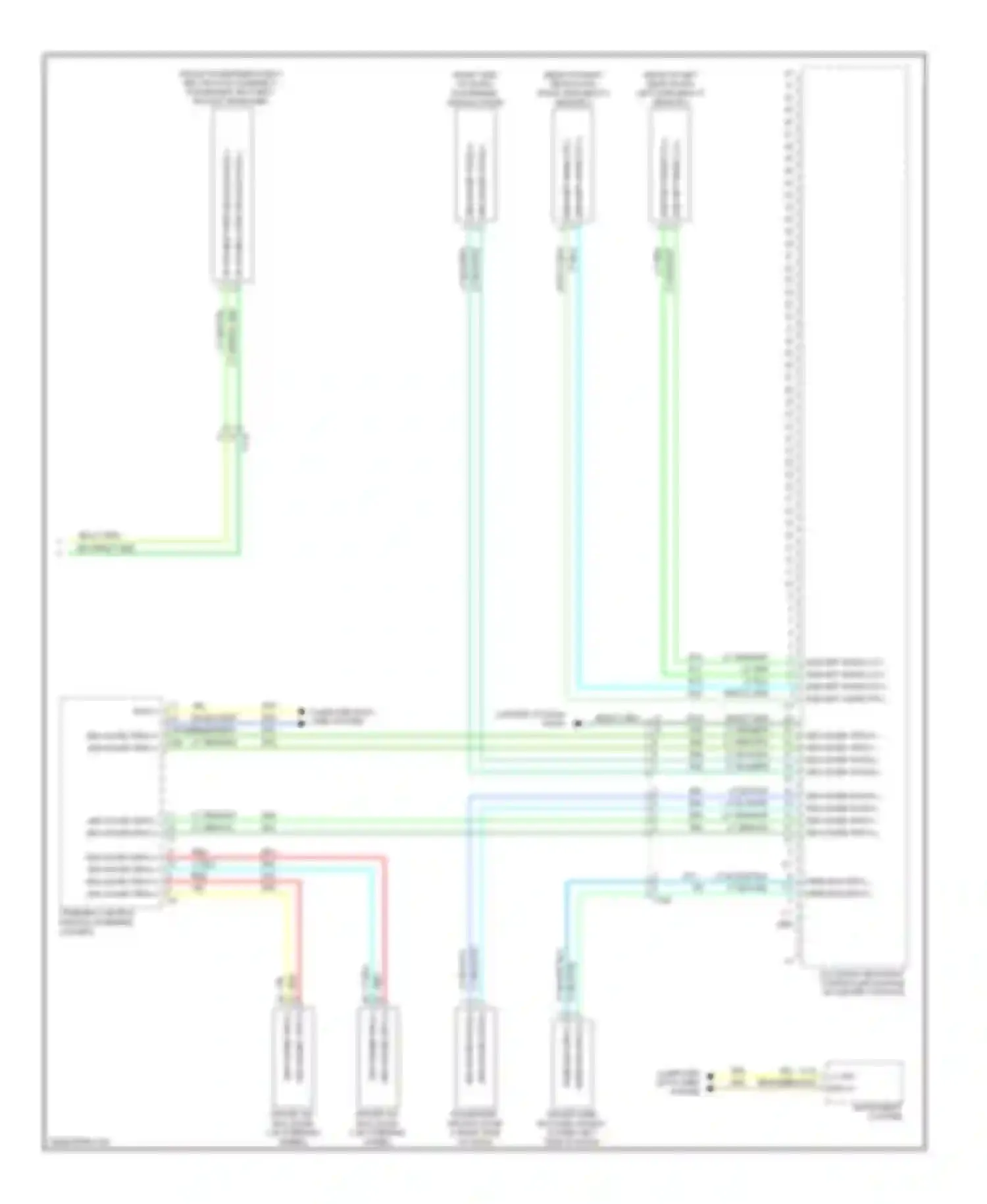 Charger Dodge VI (2010-2014): Supplemental restraints circuit (3 of 3)